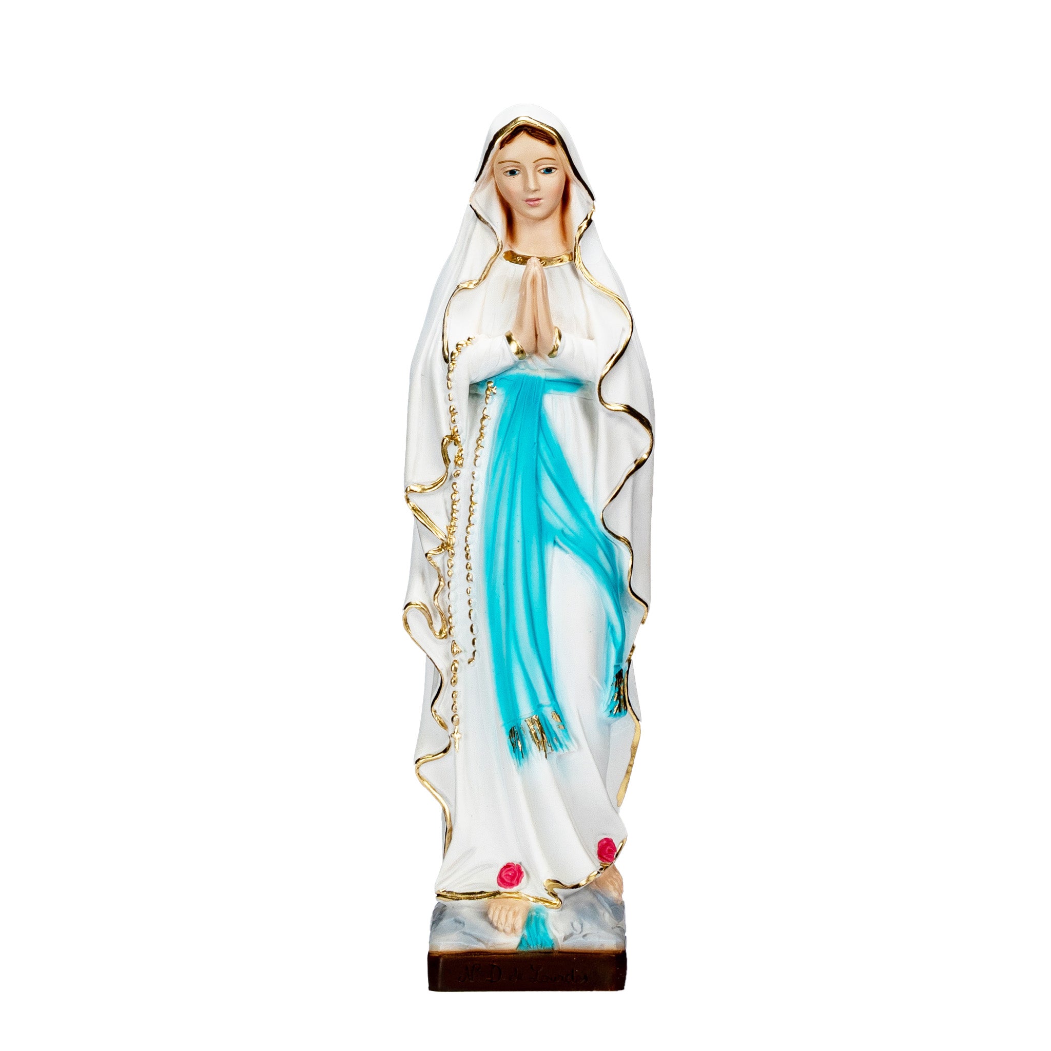 The Faith Gift Shop Our Lady of Lourdes- Hand Painted in Italy - Our Tuscany Collection - Nuestra Senora de Lourdes