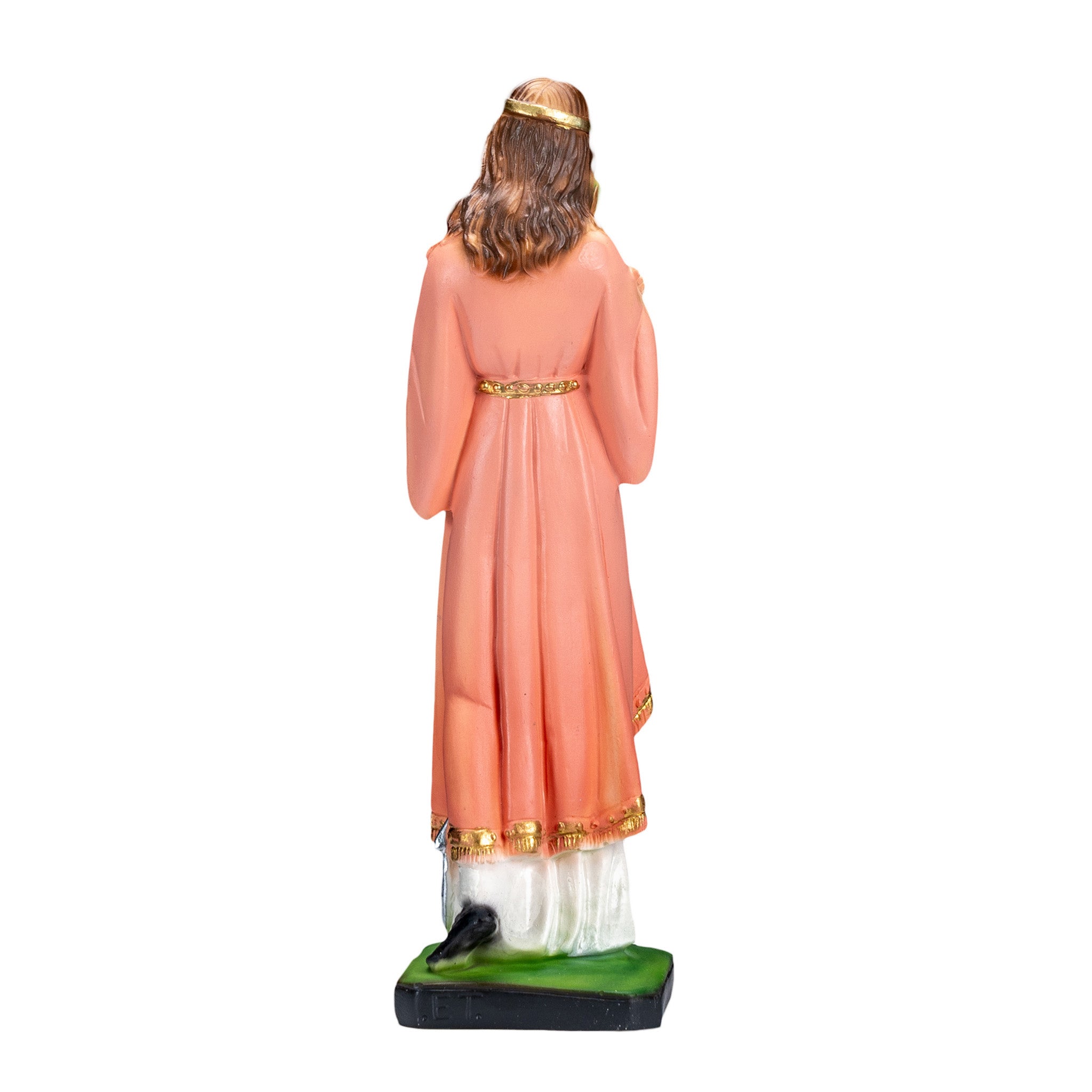 The Faith Gift Shop Saint Philomena statue - Hand Painted in Italy - Our Tuscany Collection -Estatua de San Filomena