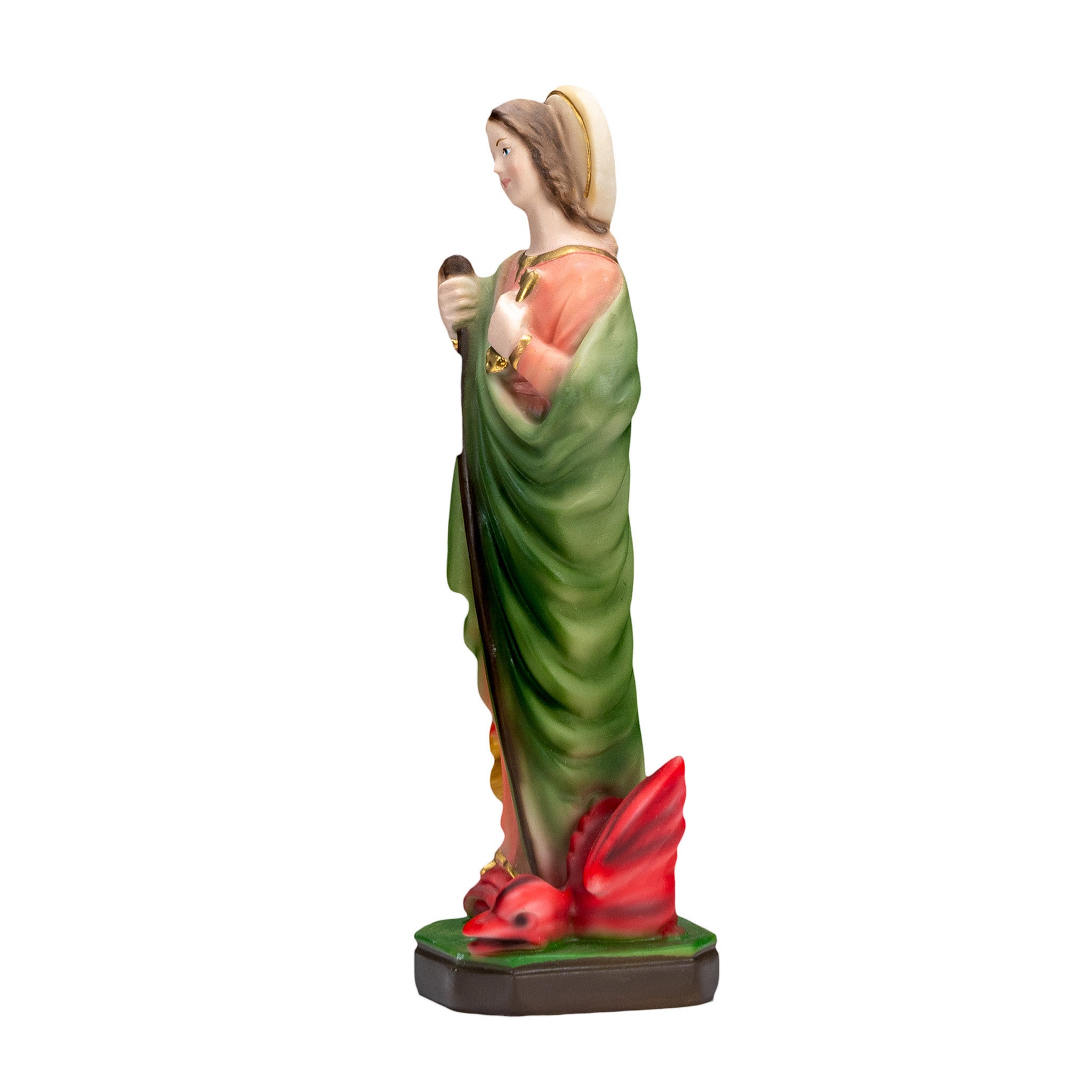 The Faith Gift Shop Saint Martha statue - Hand Painted in Italy - Our Tuscany Collection - Estatua de Santa Marta