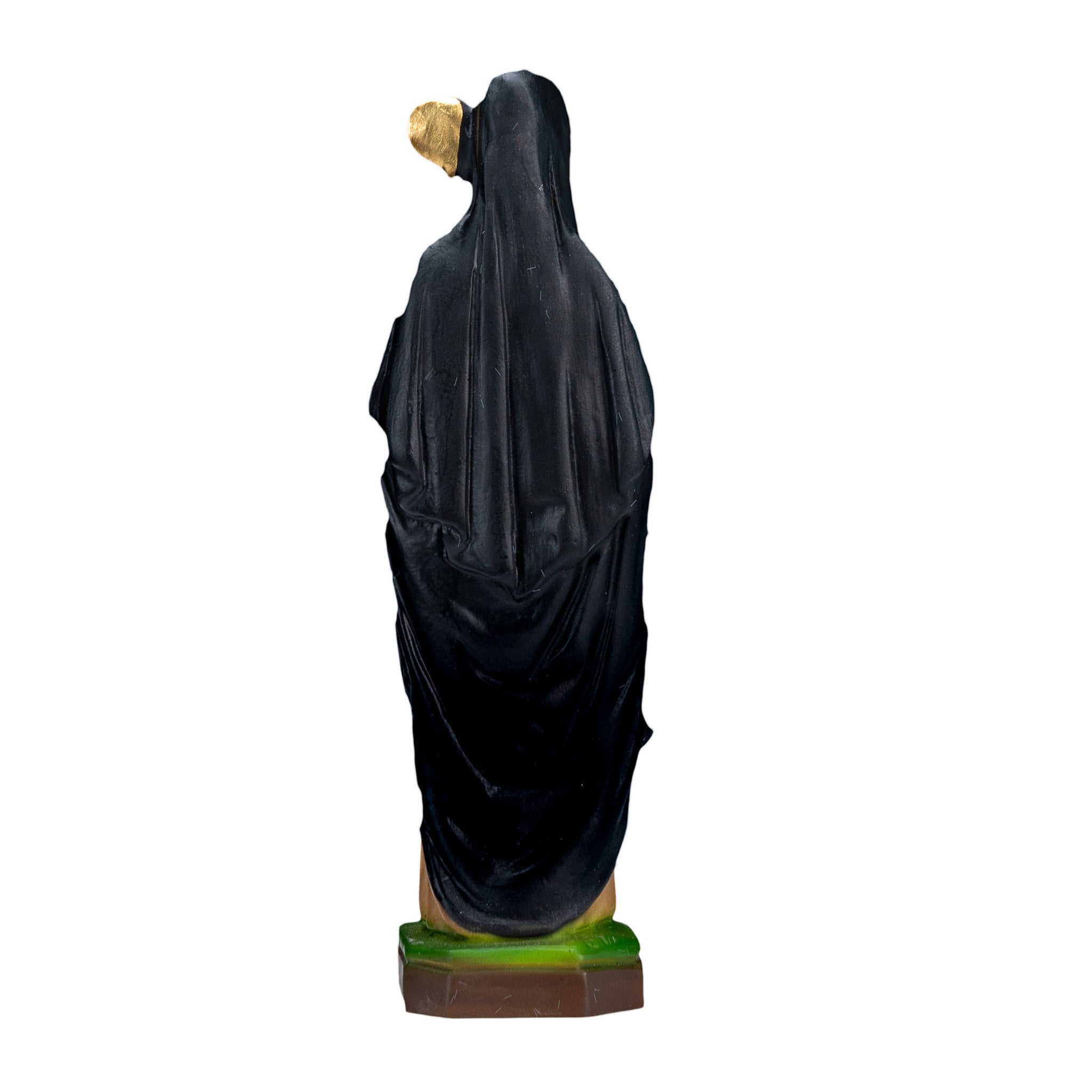 The Faith Gift Shop Saint Bridget statue - Hand Painted in Italy - Our Tuscany Collection -Estatua de Santa Brigida