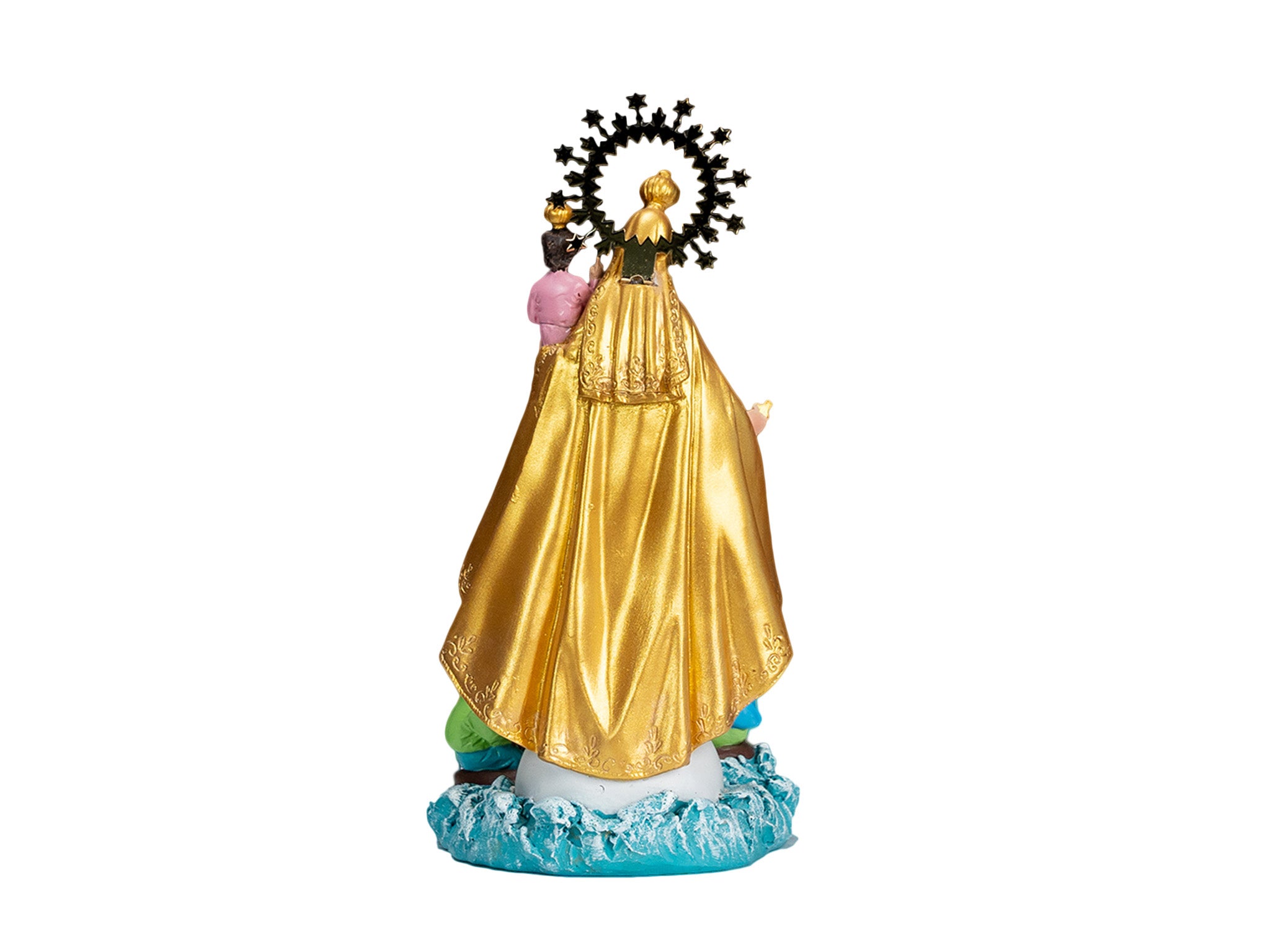 Religious statue of Virgin of Charity 8" height / Virgen de la Caridad del Cobre
