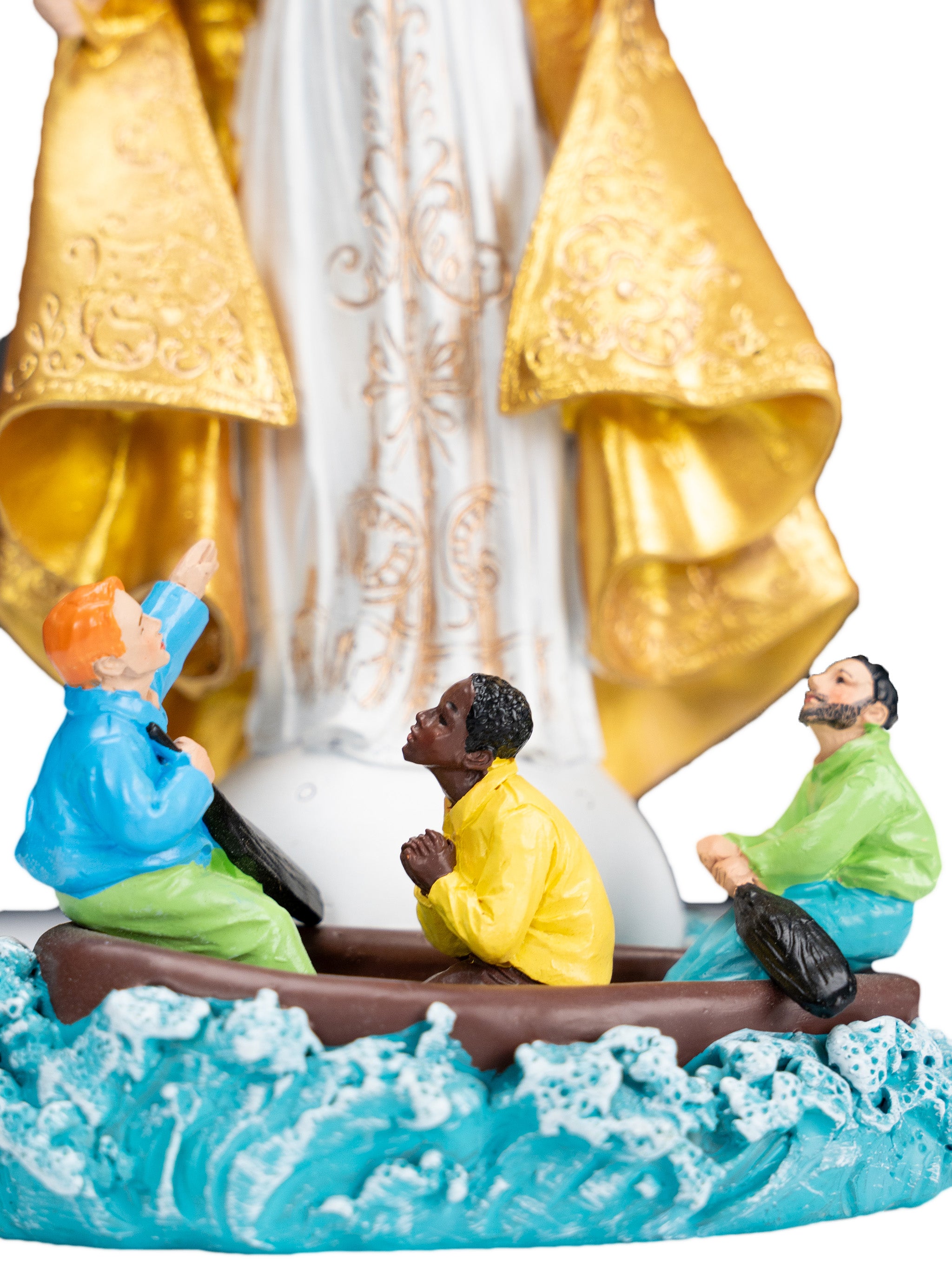 Religious statue of Virgin of Charity 8" height / Virgen de la Caridad del Cobre