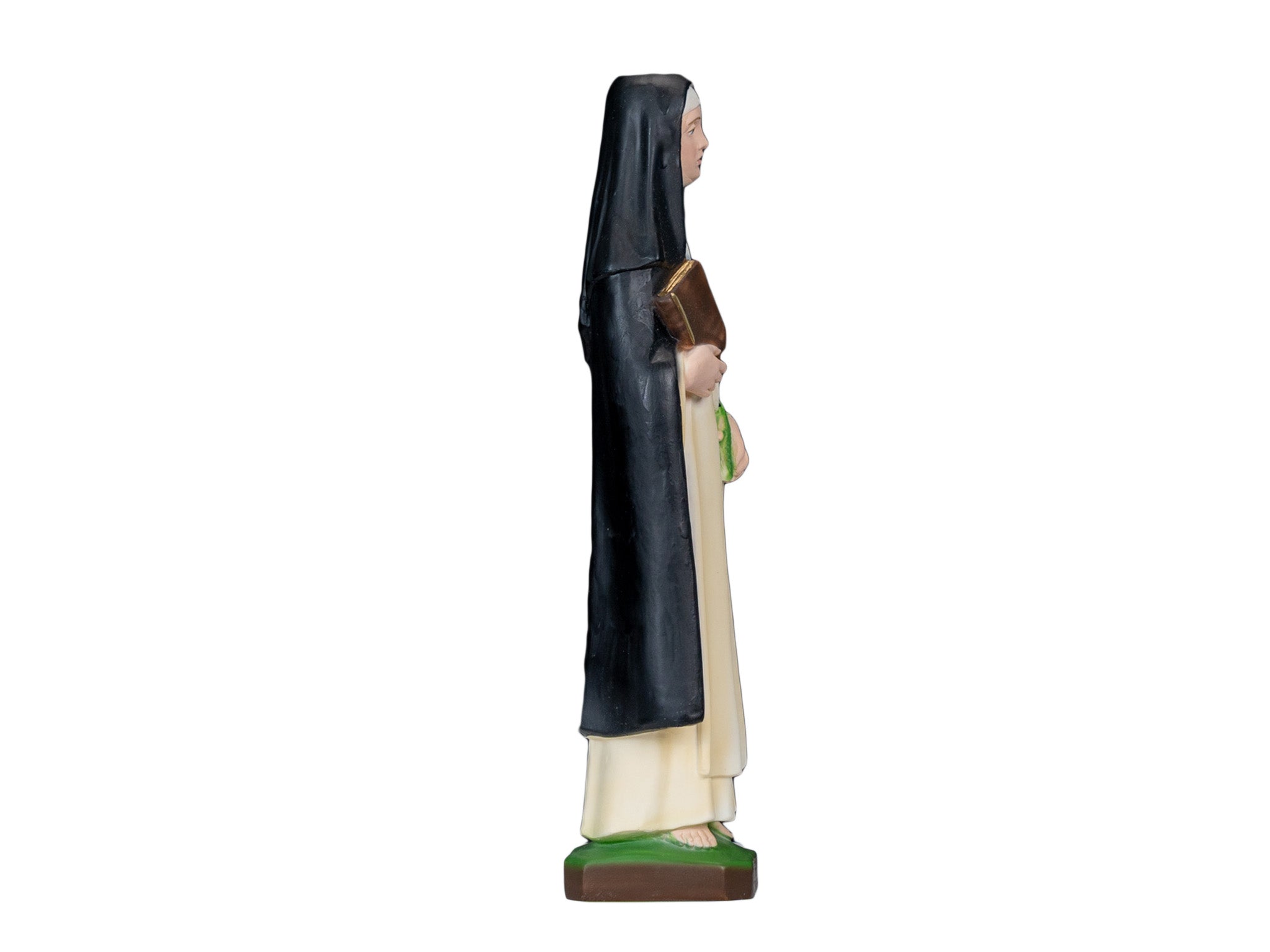 The Faith Gift Shop Saint Catherine of Siena statue - Hand Painted in Italy - Our Tuscany Collection - Estatua de Santa Catarina de Siena