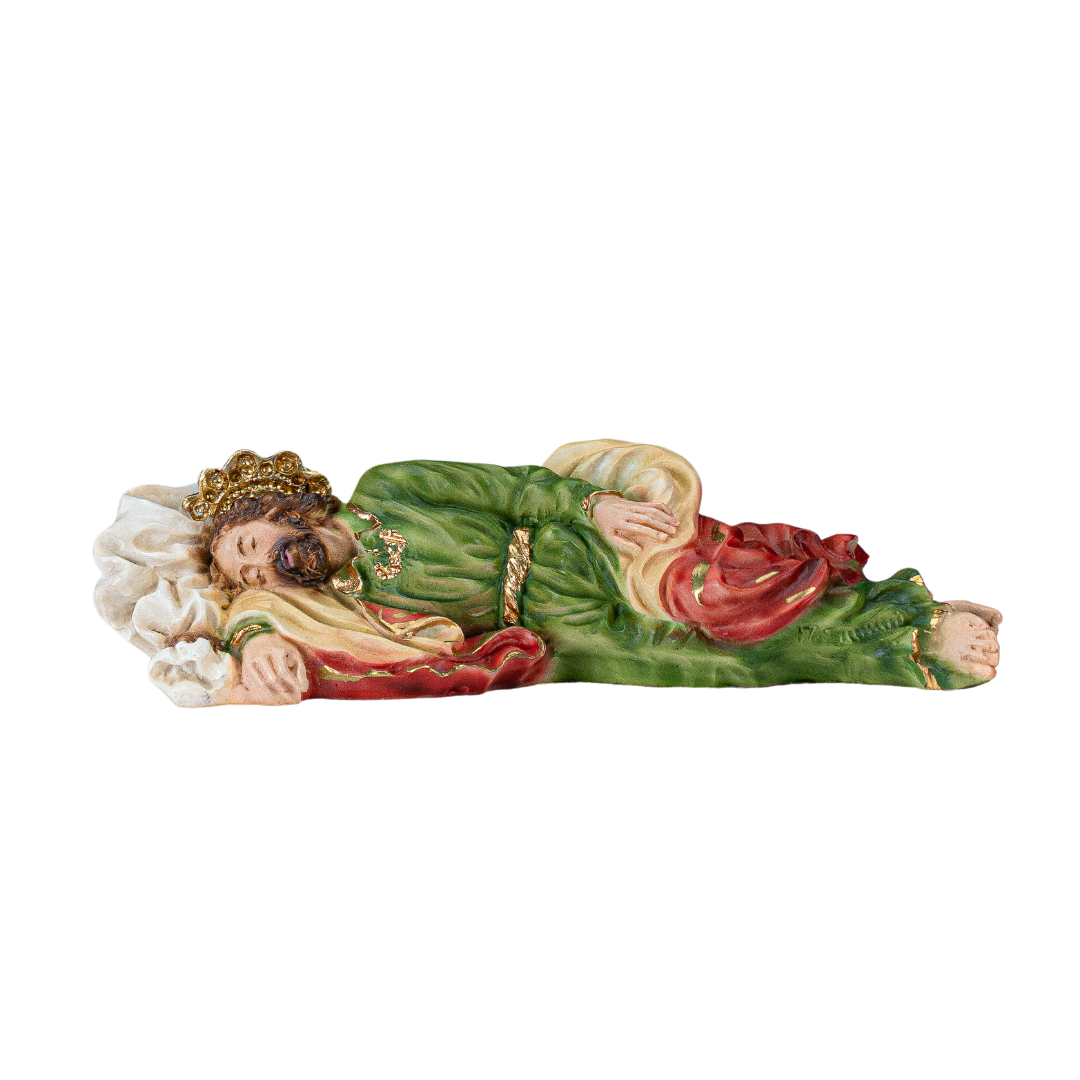 The Faith Gift Shop Sleeping Saint Joseph - Hand Painted in Italy - Our Tuscany Collection -San Jose Dormido