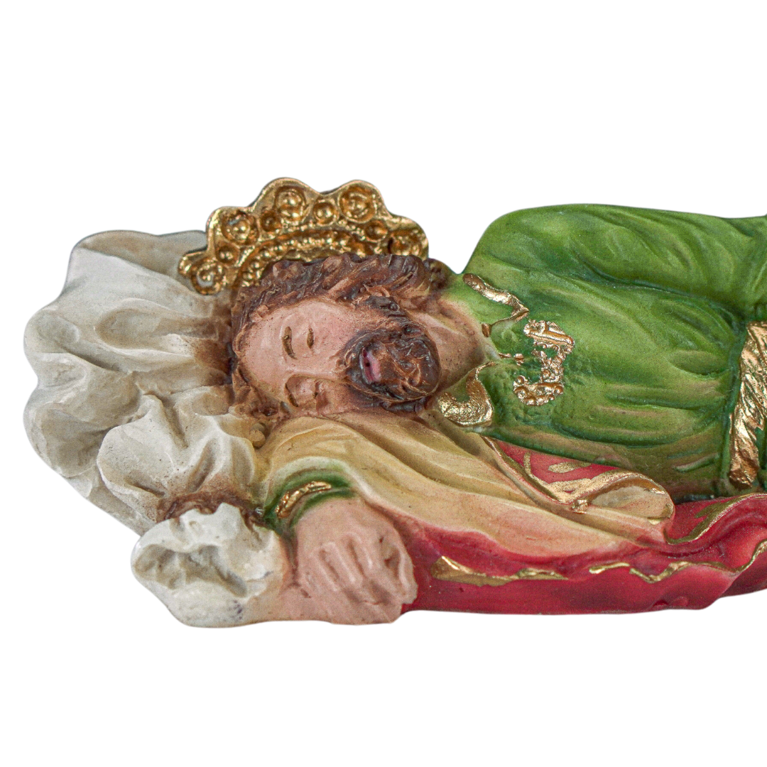 The Faith Gift Shop Sleeping Saint Joseph - Hand Painted in Italy - Our Tuscany Collection -San Jose Dormido