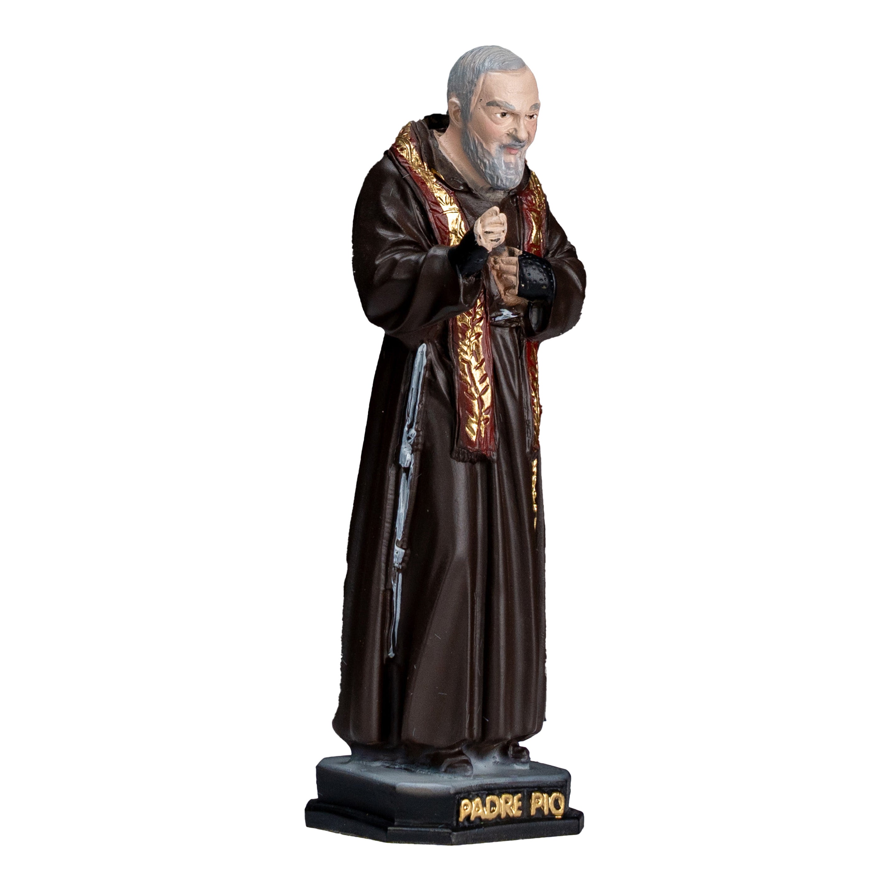 The Faith Gift Shop Saint Father Pio statue - Hand Painted in Italy - Our Tuscany Collection / San Padre Pio