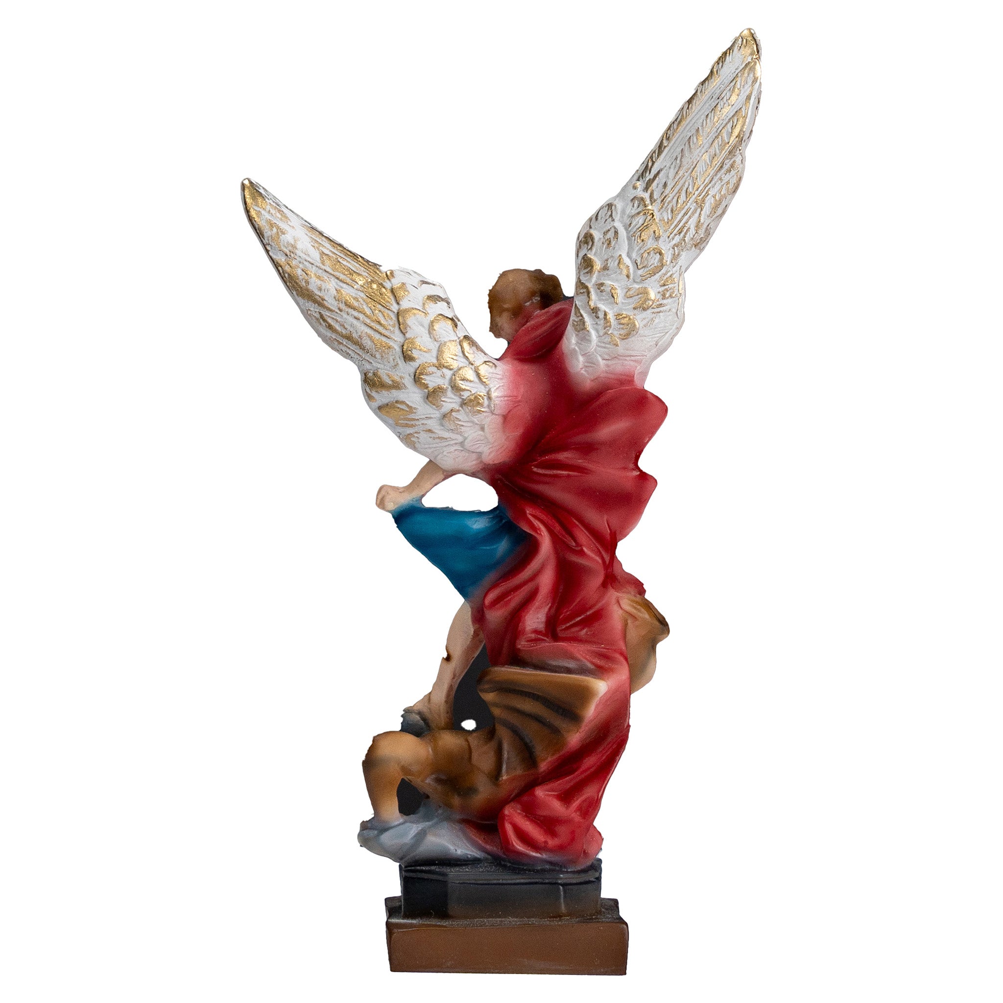 The Faith Gift Shop Saint Michael The Archangel statue - Hand Painted in Italy - Our Tuscany Collection - Estatua de San Miguel Arcangel