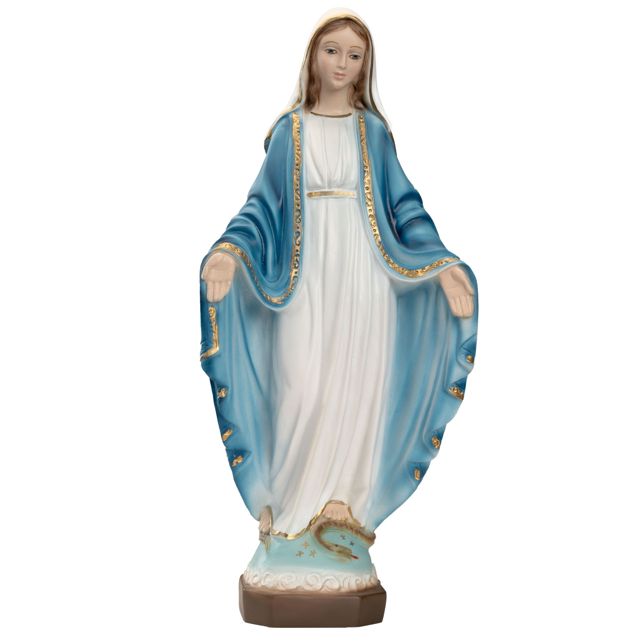 The Faith Gift Shop Our Lady of Grace - Miraculous Mary - Hand Painted in Italy - Our Tuscany Collection - Virgen La Milagrosa