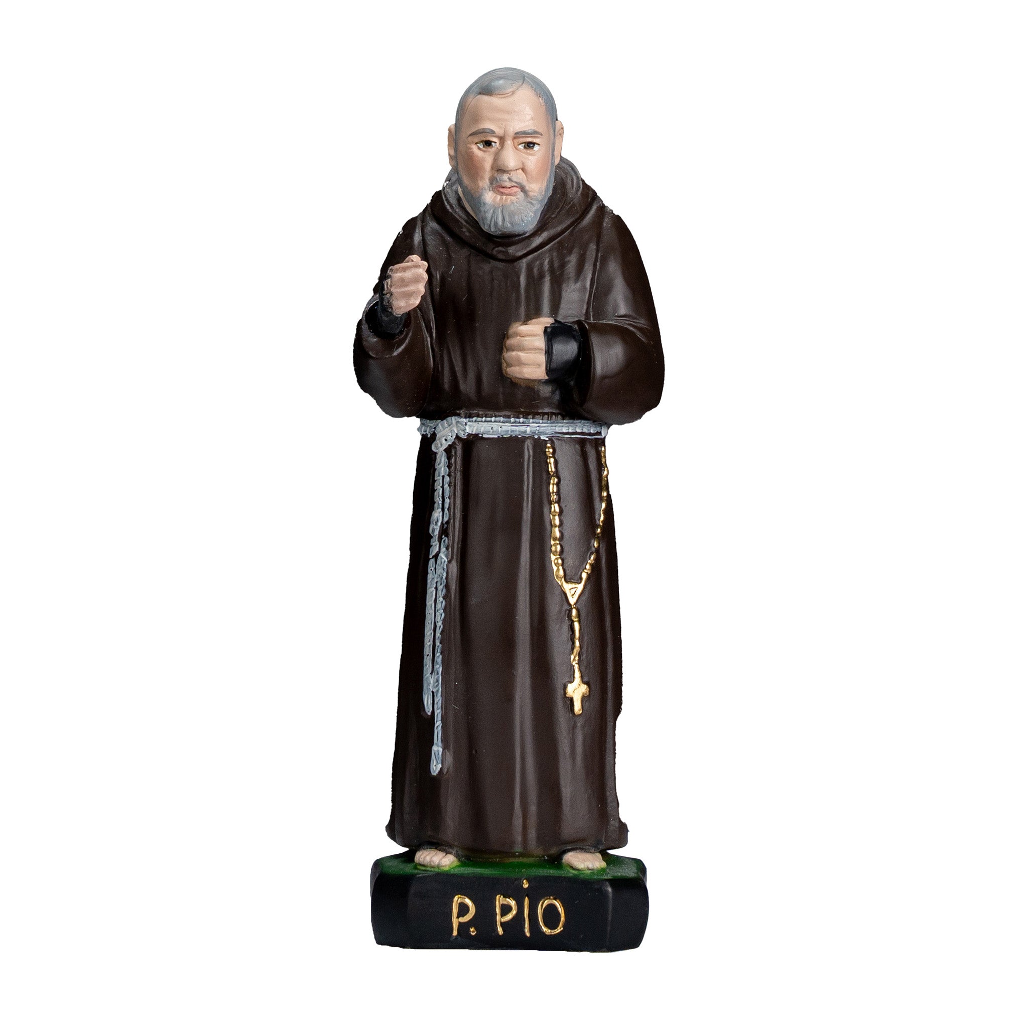 The Faith Gift Shop Saint Father Pio statue - Hand Painted in Italy - Our Tuscany Collection / San Padre Pio