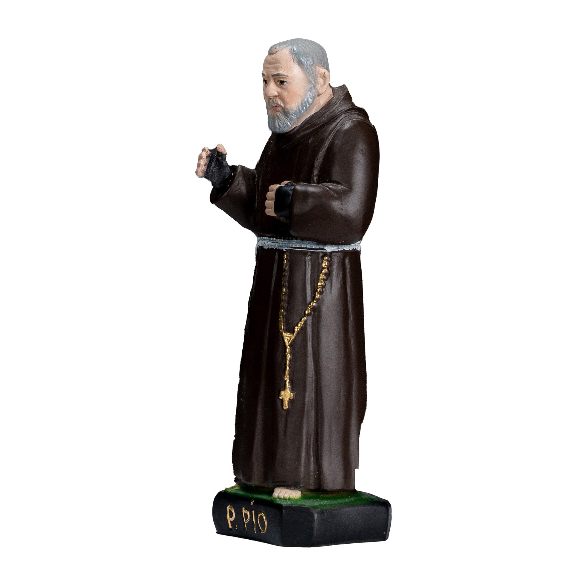 The Faith Gift Shop Saint Father Pio statue - Hand Painted in Italy - Our Tuscany Collection / San Padre Pio