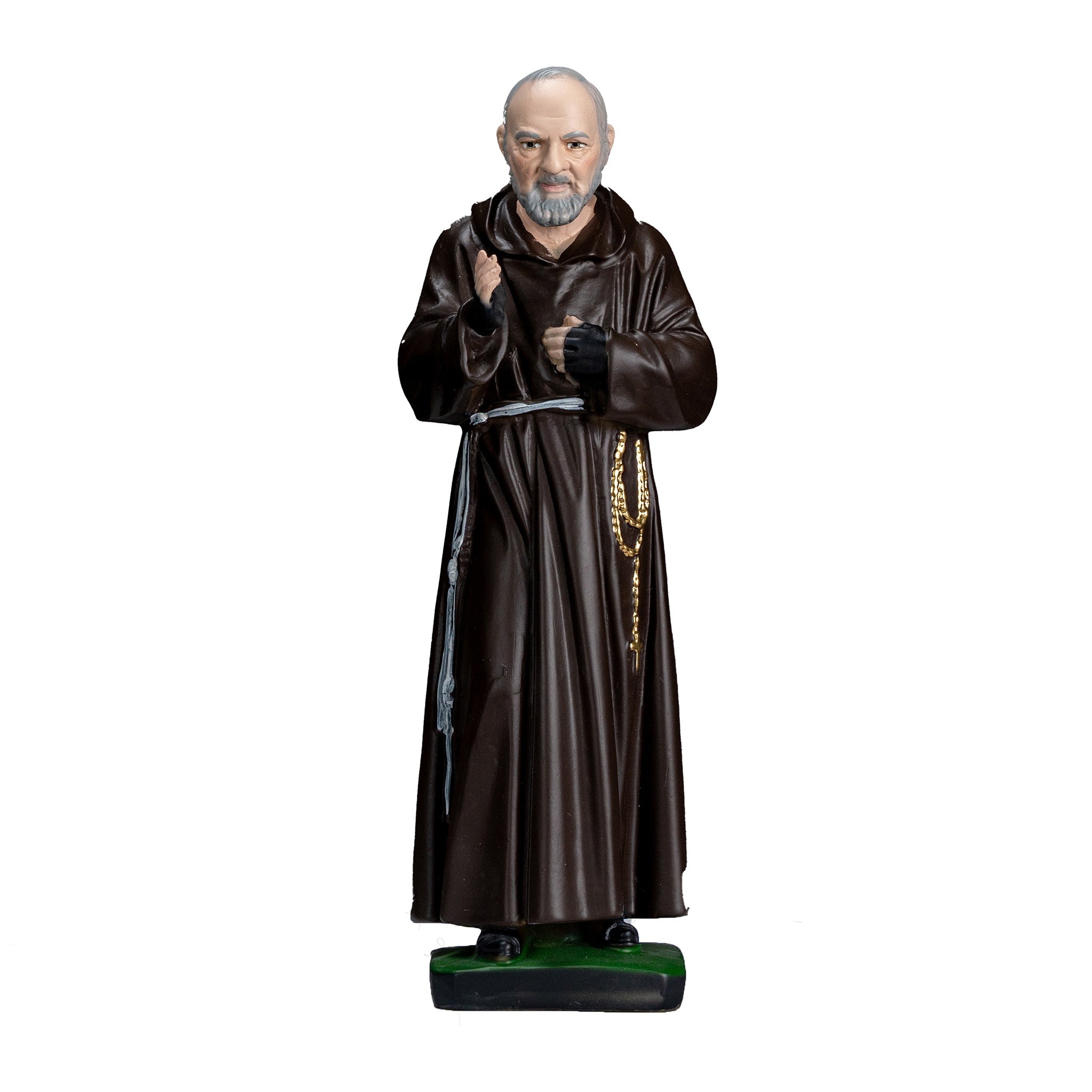 The Faith Gift Shop Saint Father Pio statue - Hand Painted in Italy - Our Tuscany Collection / San Padre Pio