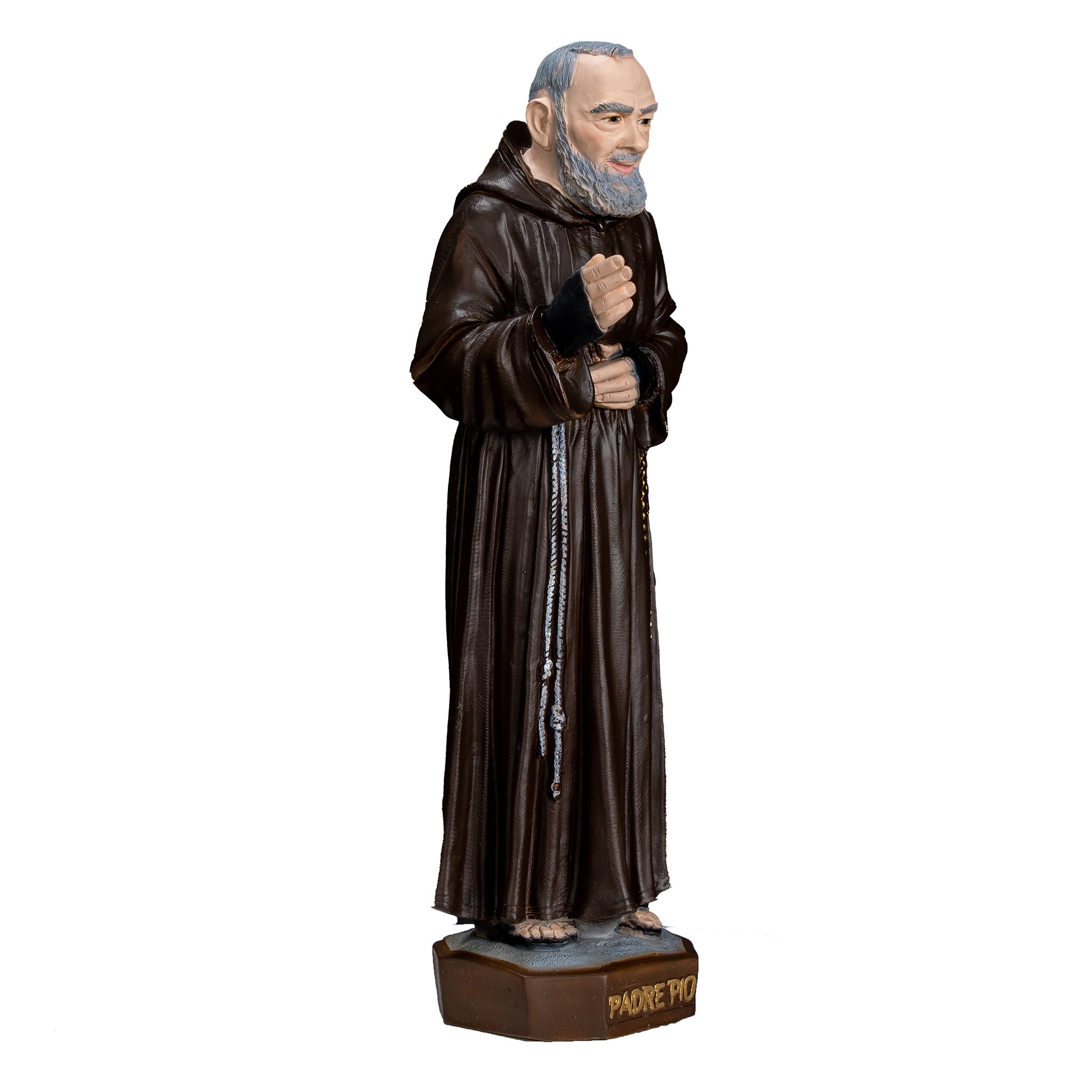 The Faith Gift Shop Saint Father Pio statue - Hand Painted in Italy - Our Tuscany Collection / San Padre Pio