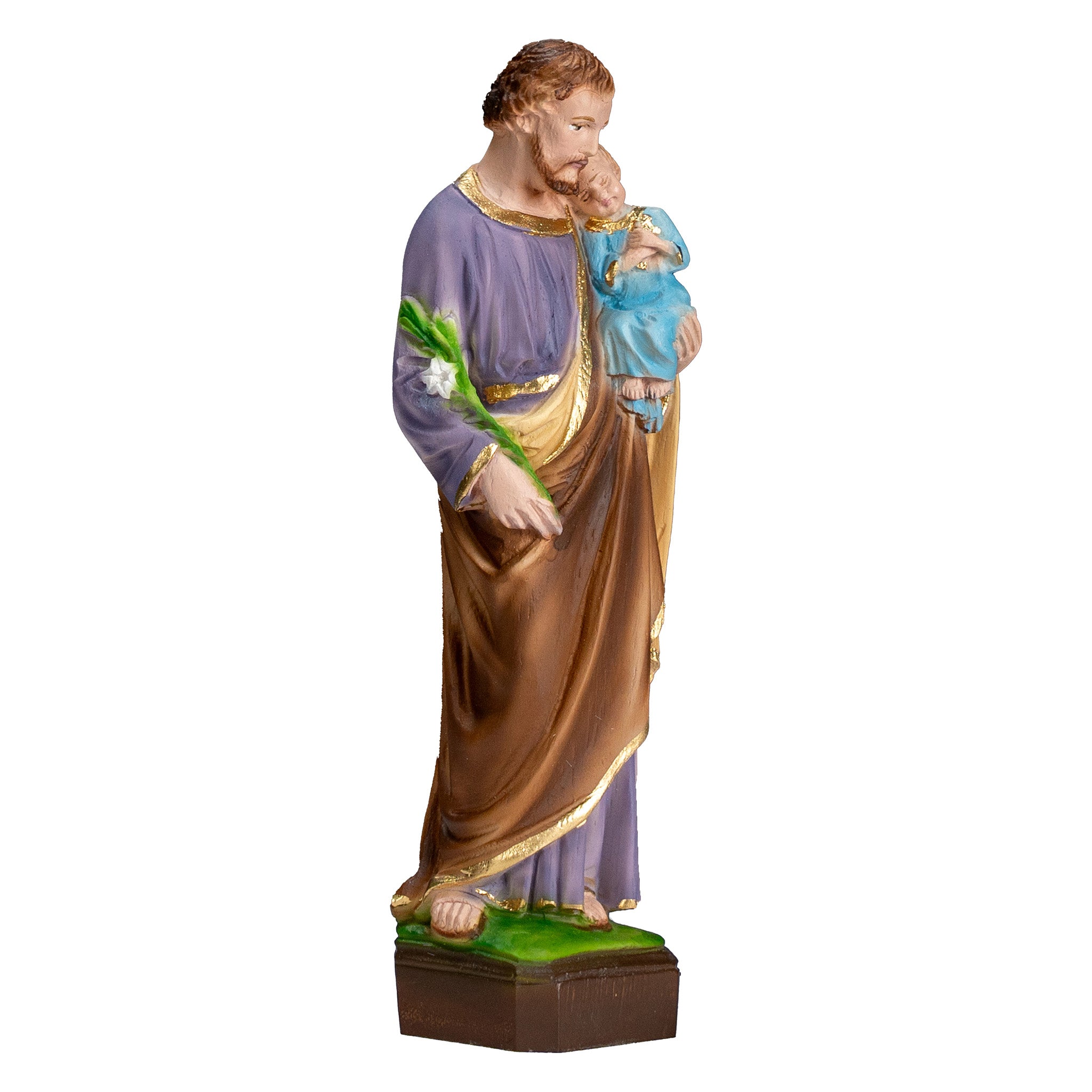 The Faith Gift Shop Saint Joseph Statue - Hand Painted in Italy - Our Tuscany Collection - San Jose