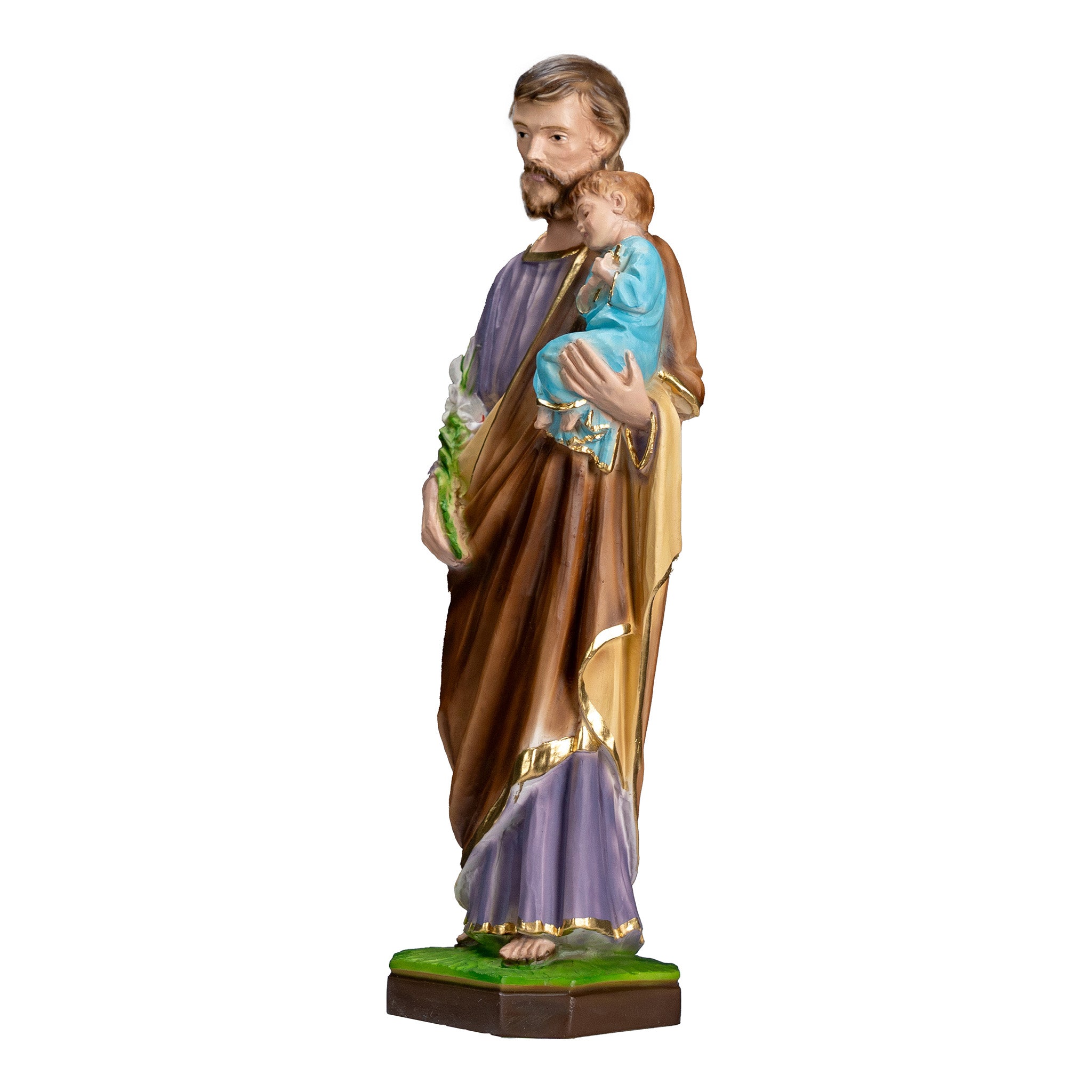 The Faith Gift Shop Saint Joseph Statue - Hand Painted in Italy - Our Tuscany Collection - San Jose
