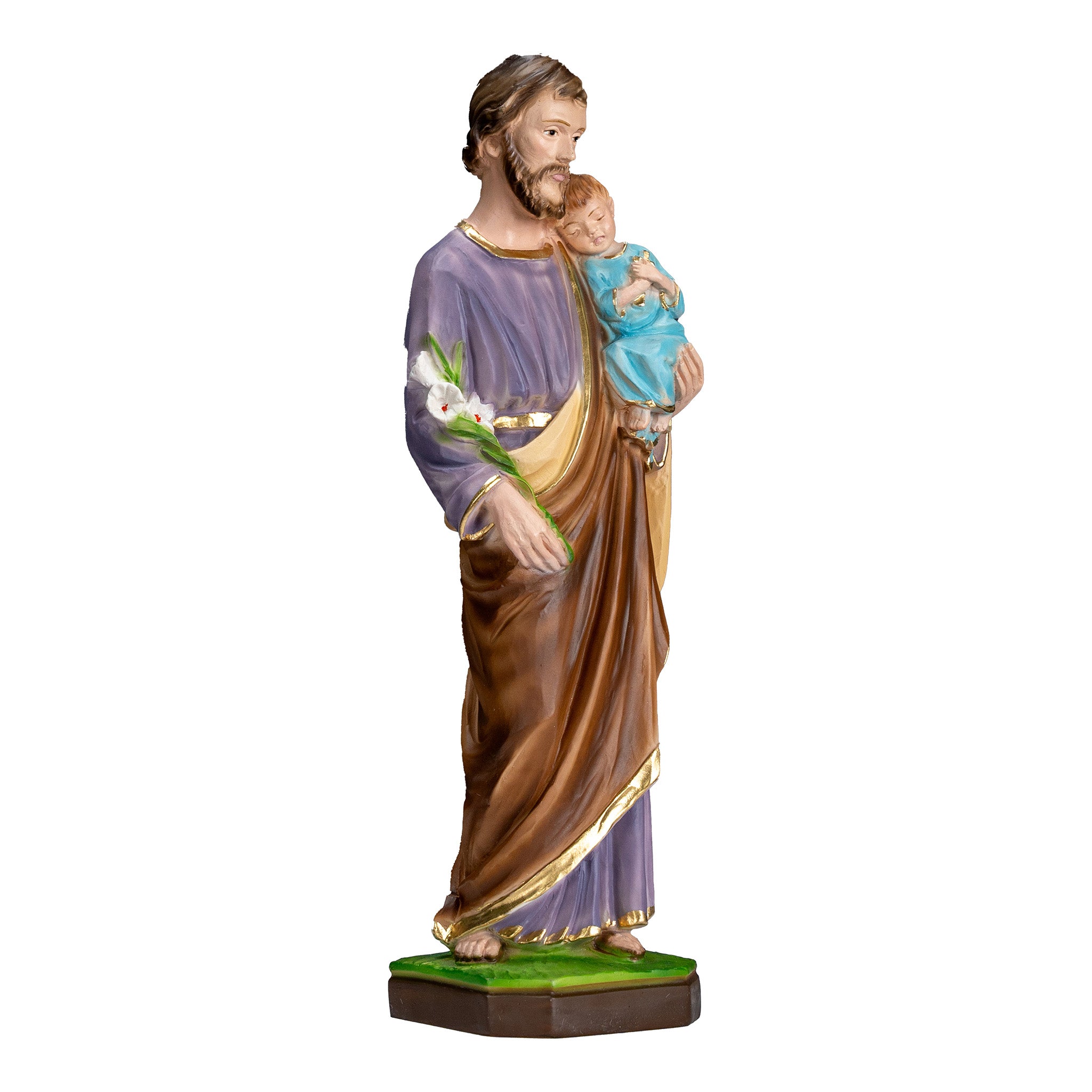 The Faith Gift Shop Saint Joseph Statue - Hand Painted in Italy - Our Tuscany Collection - San Jose