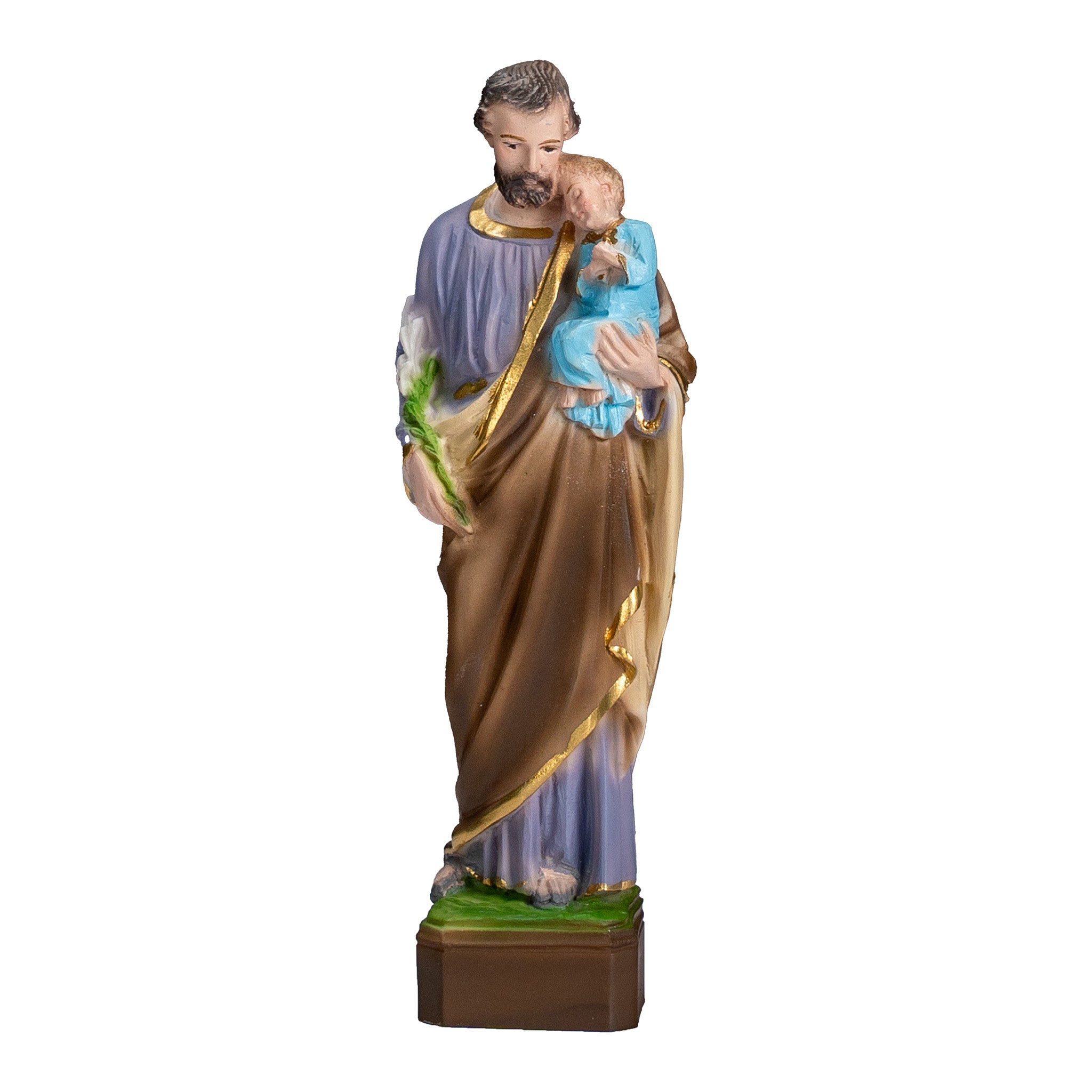 The Faith Gift Shop Saint Joseph Statue - Hand Painted in Italy - Our Tuscany Collection - San Jose