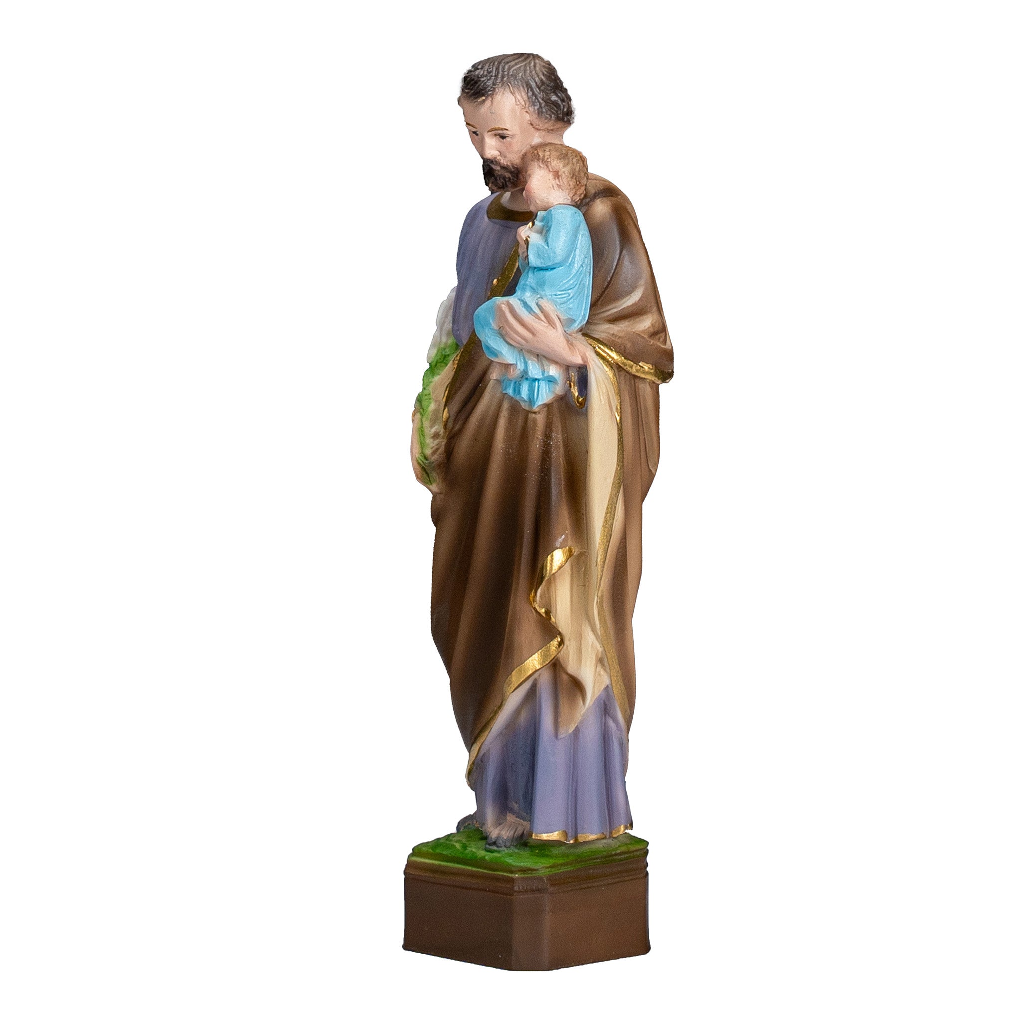 The Faith Gift Shop Saint Joseph Statue - Hand Painted in Italy - Our Tuscany Collection - San Jose