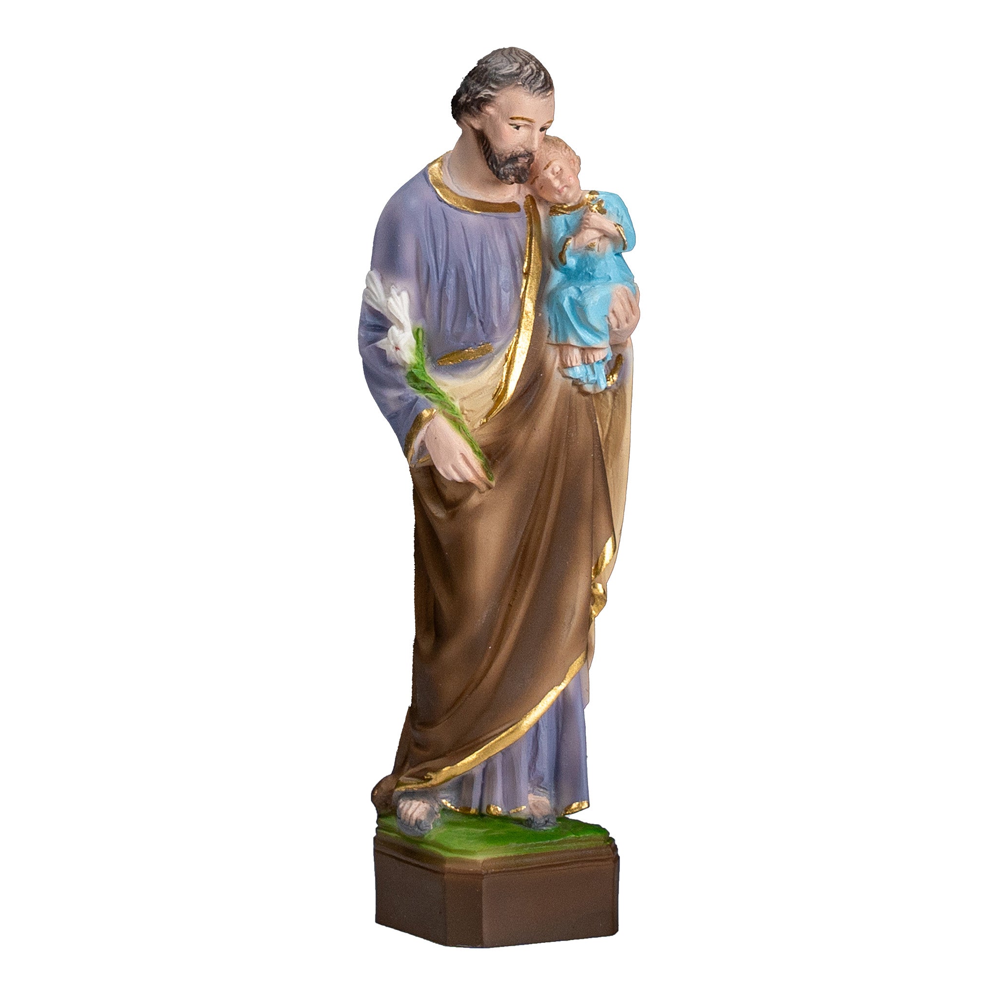 The Faith Gift Shop Saint Joseph Statue - Hand Painted in Italy - Our Tuscany Collection - San Jose