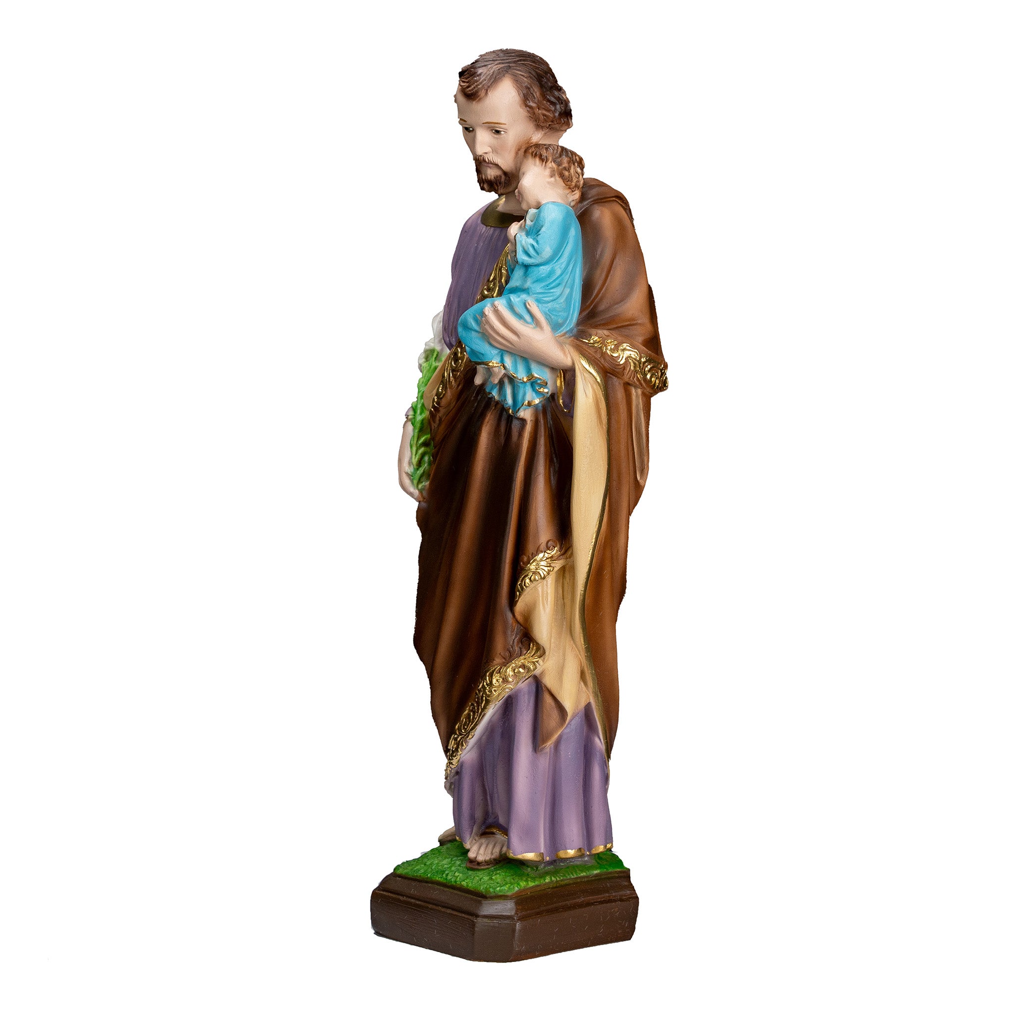 The Faith Gift Shop Saint Joseph Statue - Hand Painted in Italy - Our Tuscany Collection - San Jose