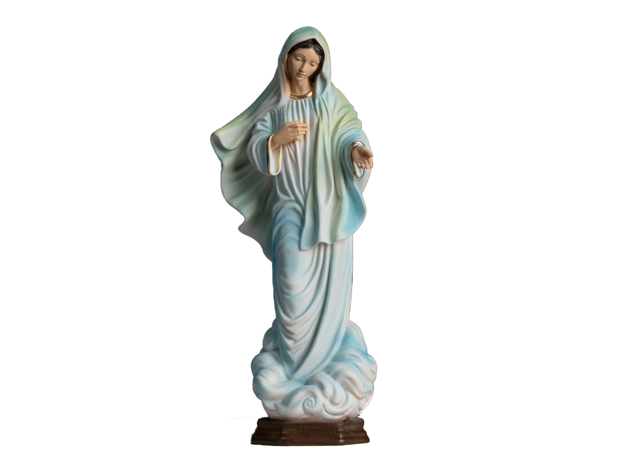 The Faith Gift Shop Our Lady of Medjugorje Queen of Peace- Hand Painted in Italy - Our Tuscany Collection -