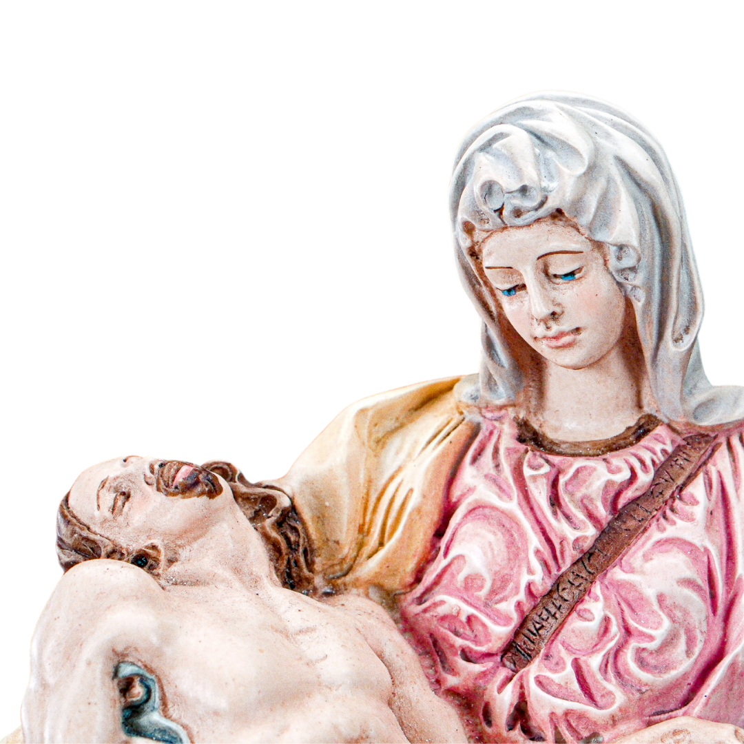 The Faith Gift Shop La Pieta- Hand Painted in Italy - Our Tuscany Collection - La Piedad