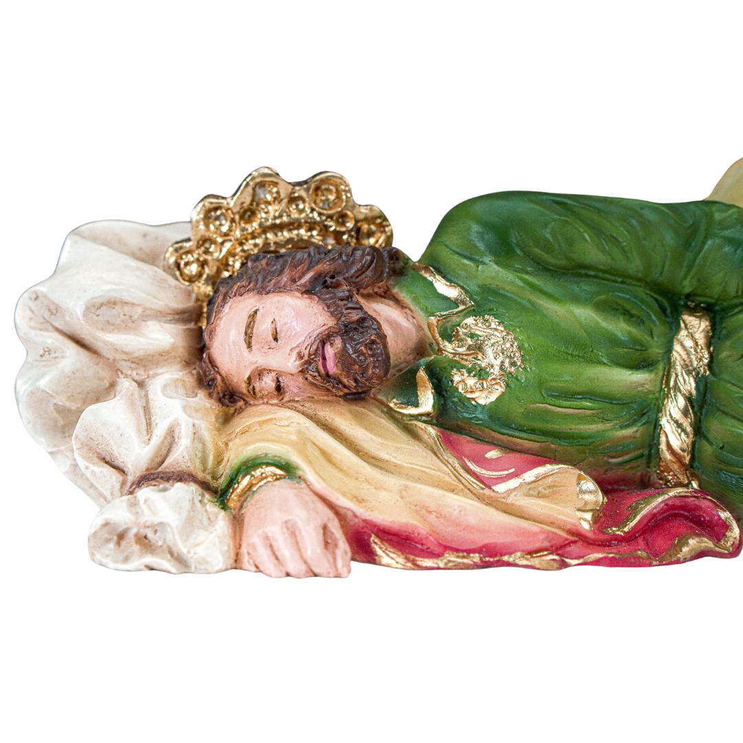 The Faith Gift Shop Sleeping Saint Joseph - Hand Painted in Italy - Our Tuscany Collection -San Jose Dormido