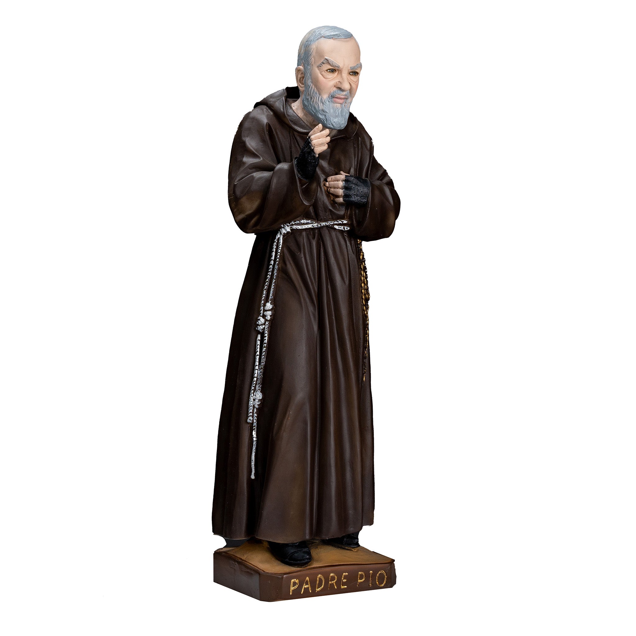The Faith Gift Shop Saint Father Pio statue - Hand Painted in Italy - Our Tuscany Collection / San Padre Pio