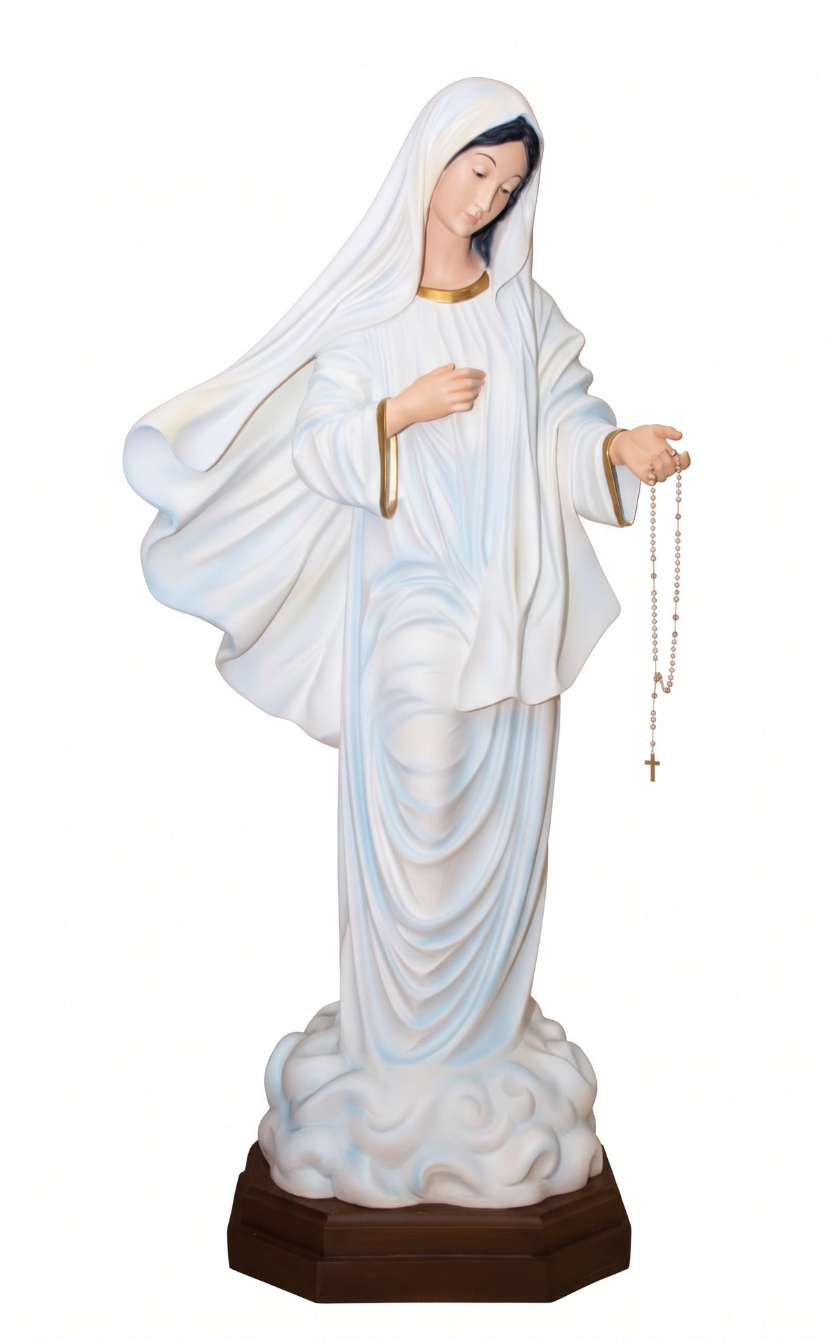 The Faith Gift Shop Our Lady of Medjugorje Queen of Peace- Hand Painted in Italy - Our Tuscany Collection -