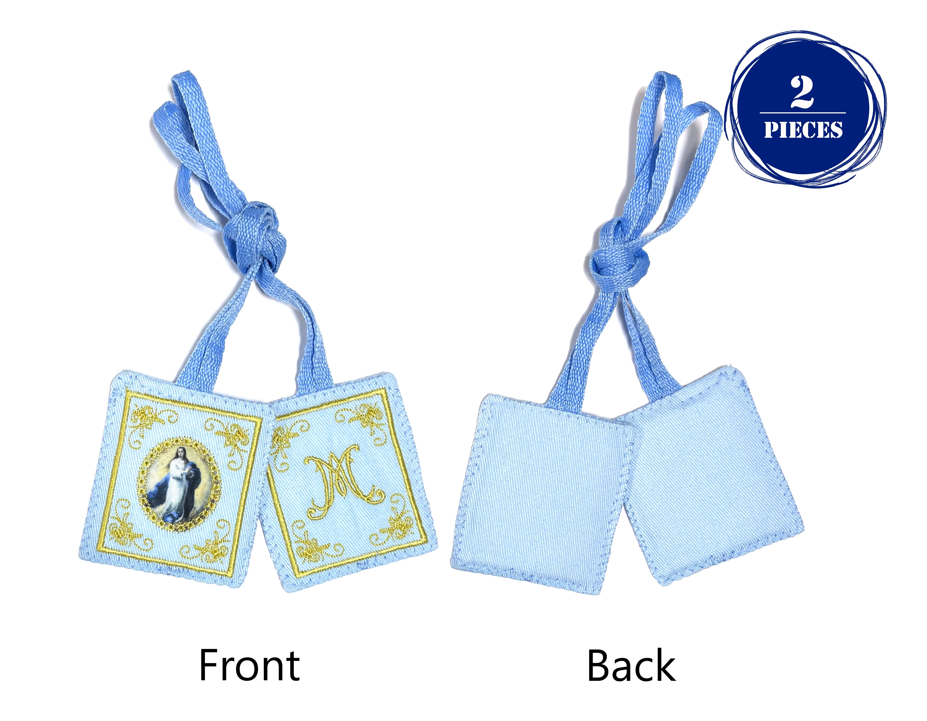 Scapular of The Immaculate Conception. Escapulario de La Inmaculada Concepción