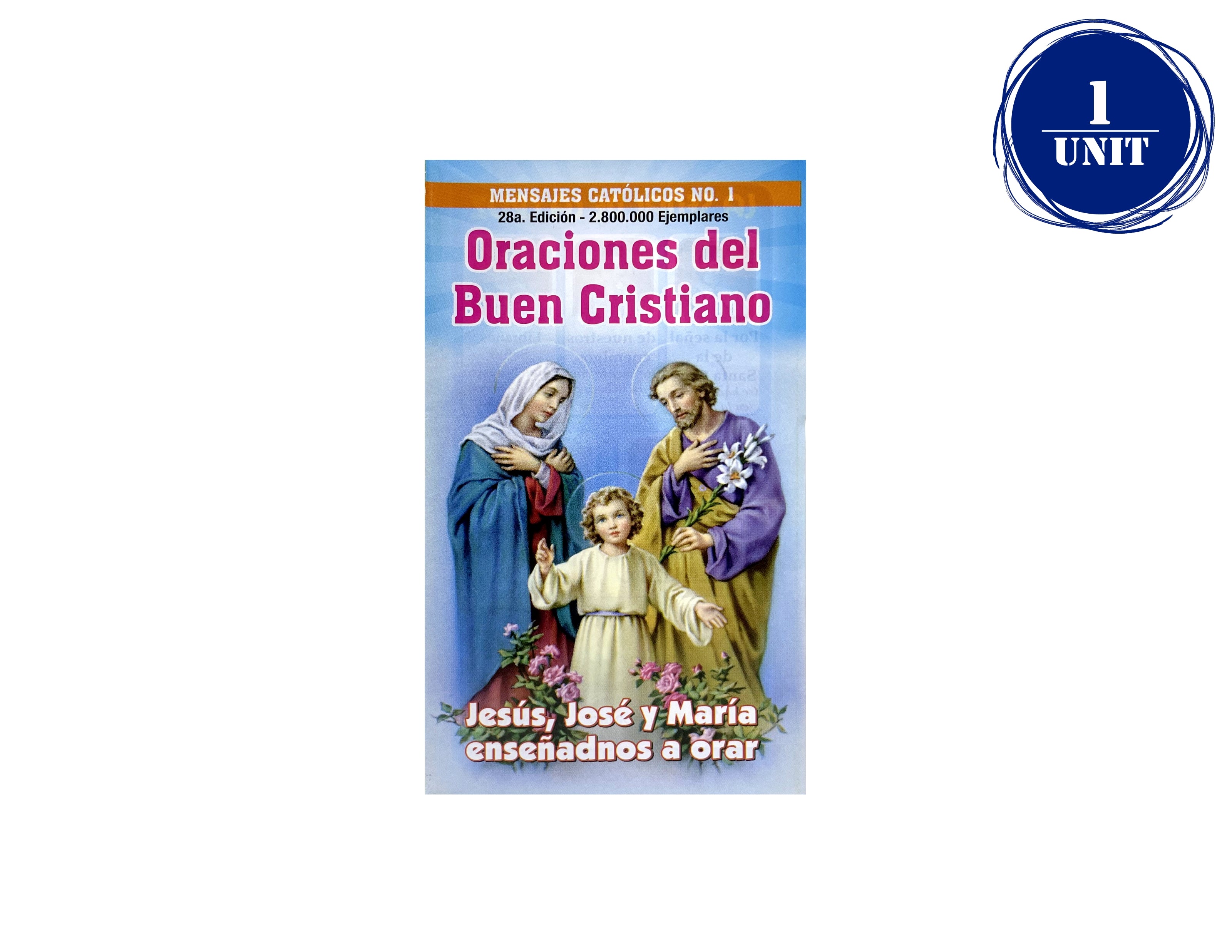 Plegable Oraciones del Buen Cristiano
