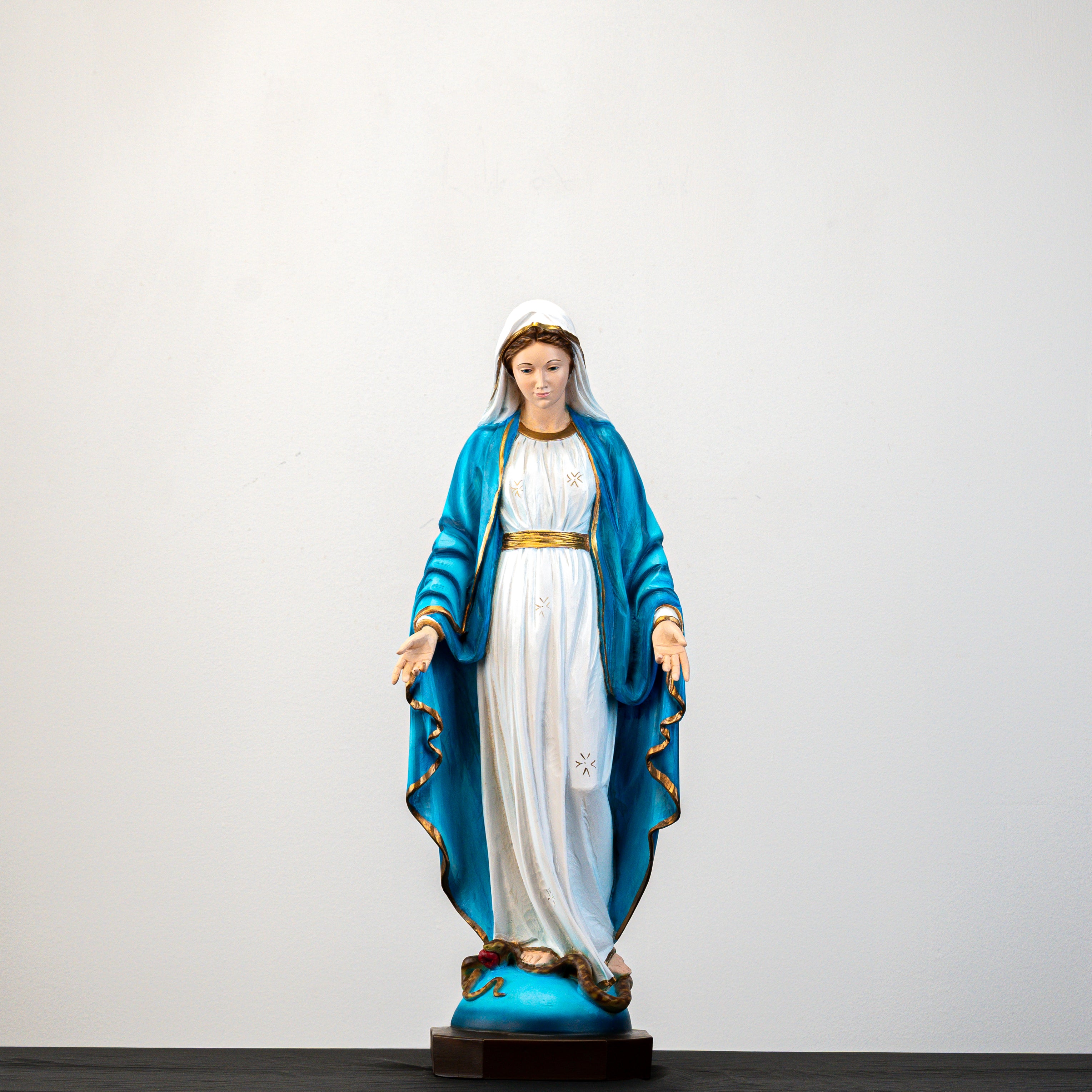 The Faith Gift Shop Our Lady of Grace - Miraculous Mary - Hand Painted in Italy - Our Tuscany Collection - Virgen La Milagrosa