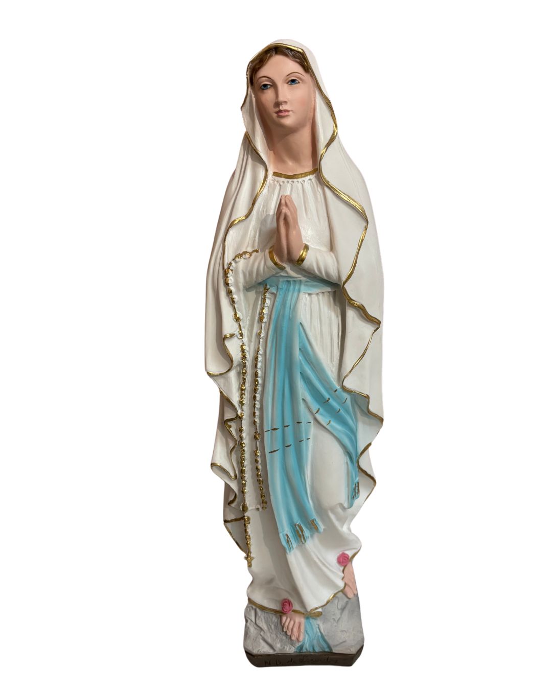 The Faith Gift Shop Our Lady of Lourdes- Hand Painted in Italy - Our Tuscany Collection - Nuestra Senora de Lourdes