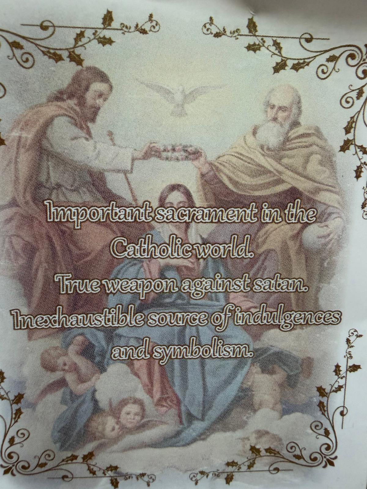 Seven Powers of God Catholic Home Blessing