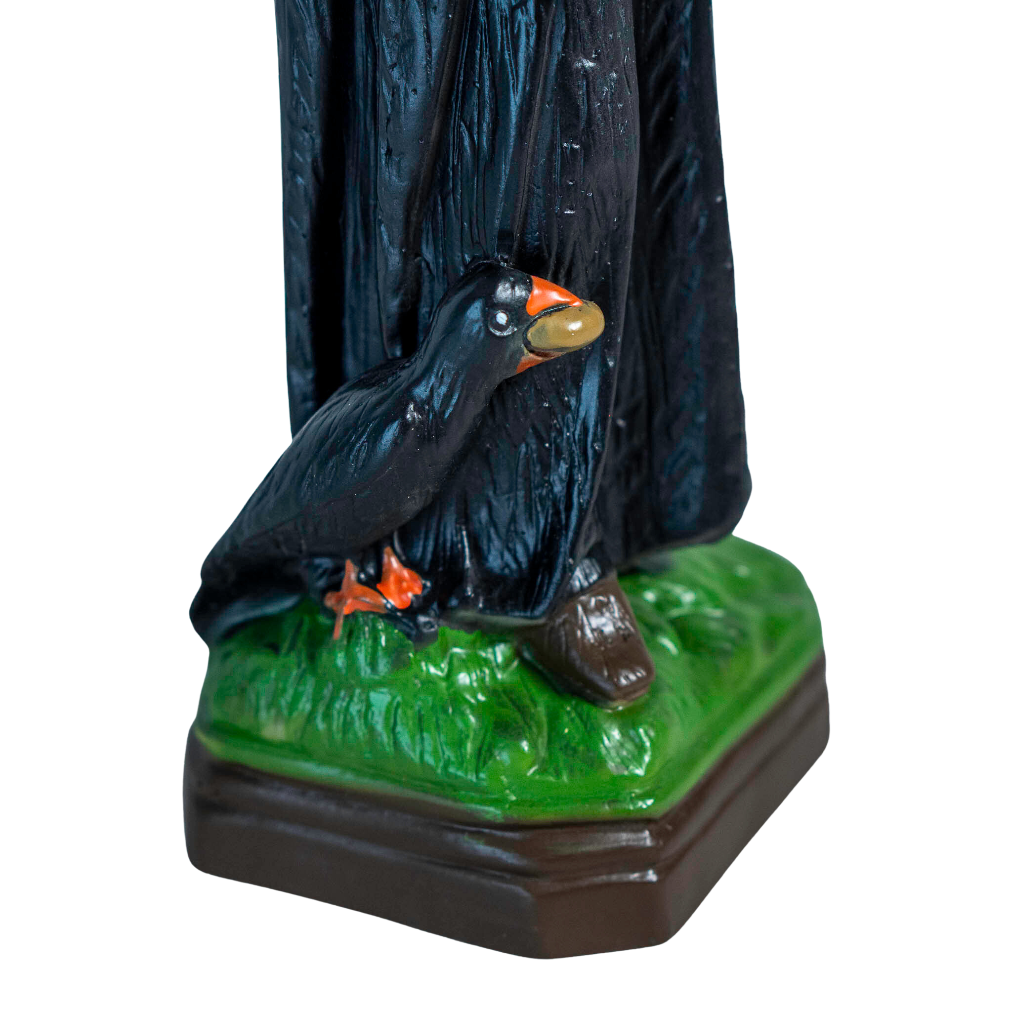 The Faith Gift Shop Saint Benedict statue - Hand Painted in Italy - Our Tuscany Collection - Estatua de San Benito