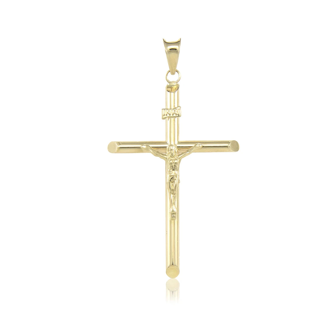 14 K Gold Chain - Crucifixes Combination