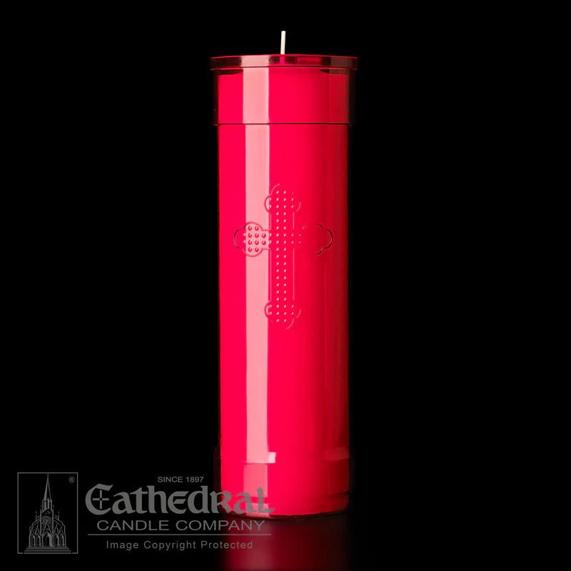 Inserta Lite Cross Ruby 7 Days (1 Candle)