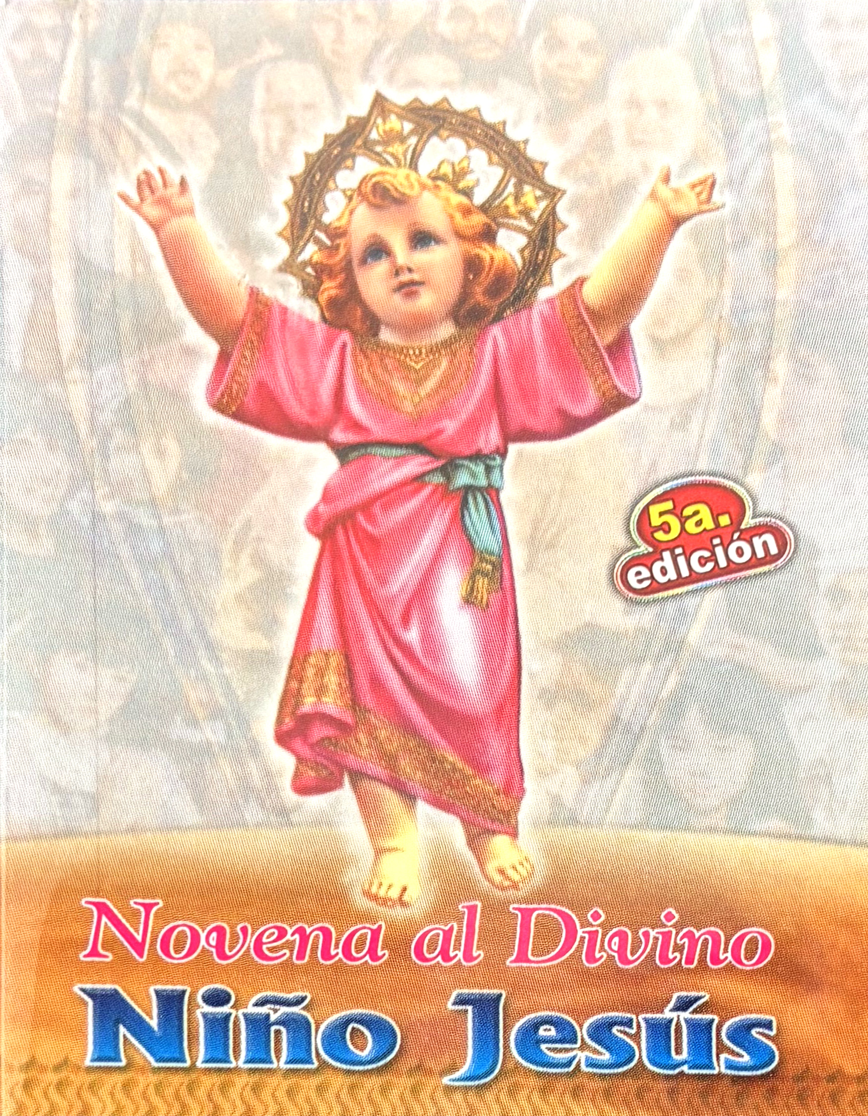 Novena al Divino Niño Jesús tamaño bolsillo