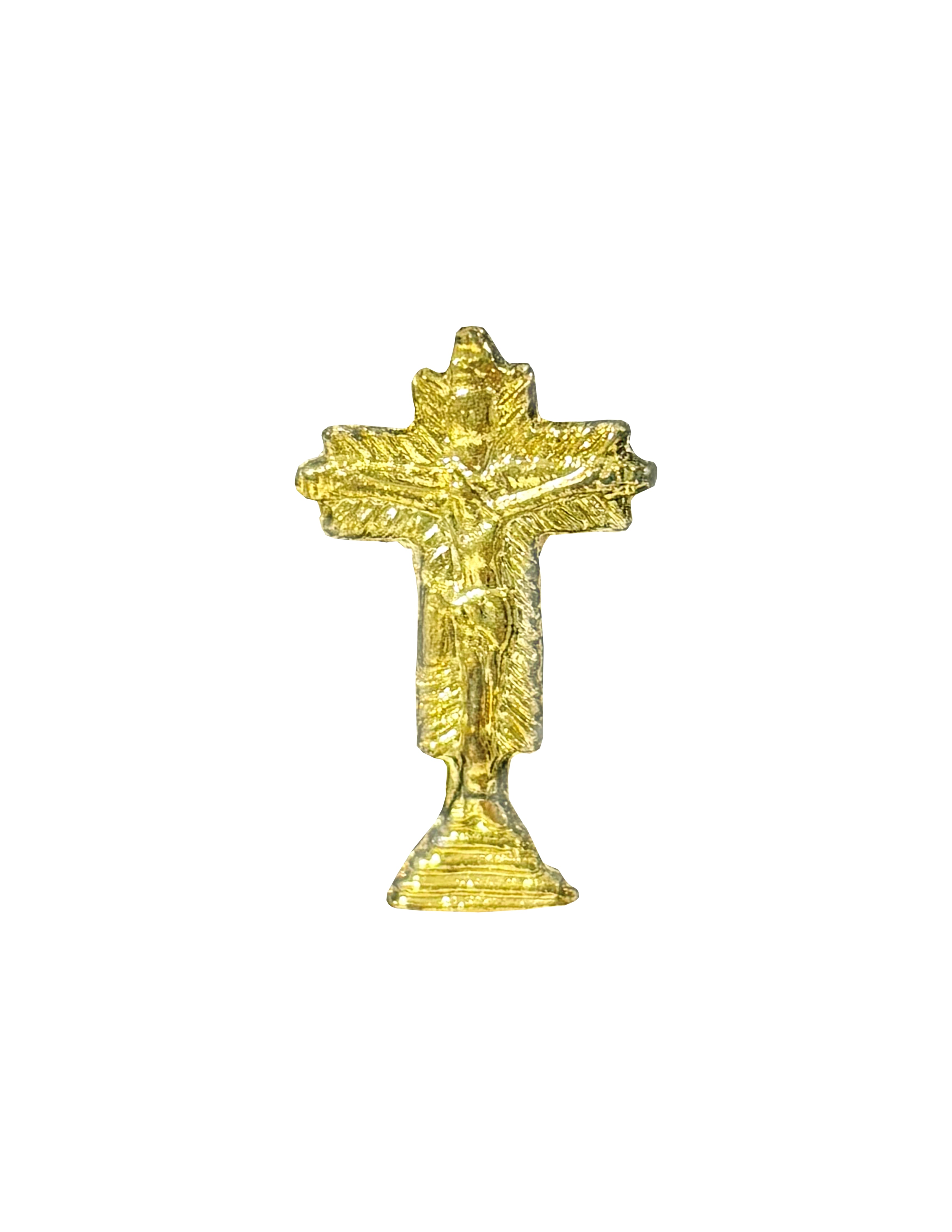 Gold accent catholics lapel pins