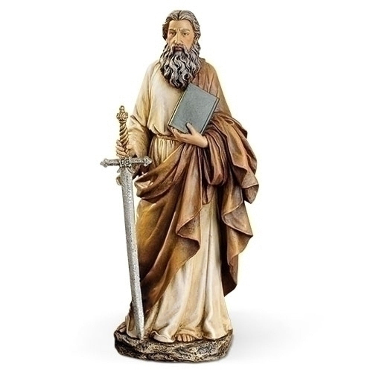 Saint Paul Statue/Book 10-1/2 - Resin
