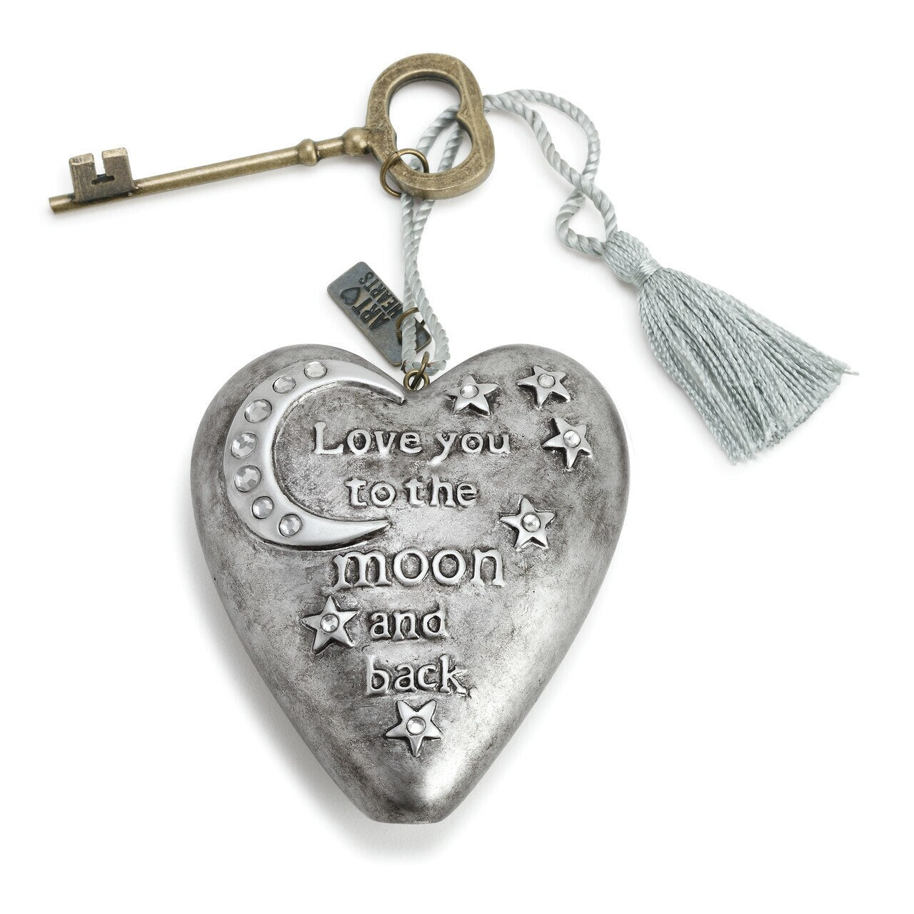 Love You to the Moon Keychain