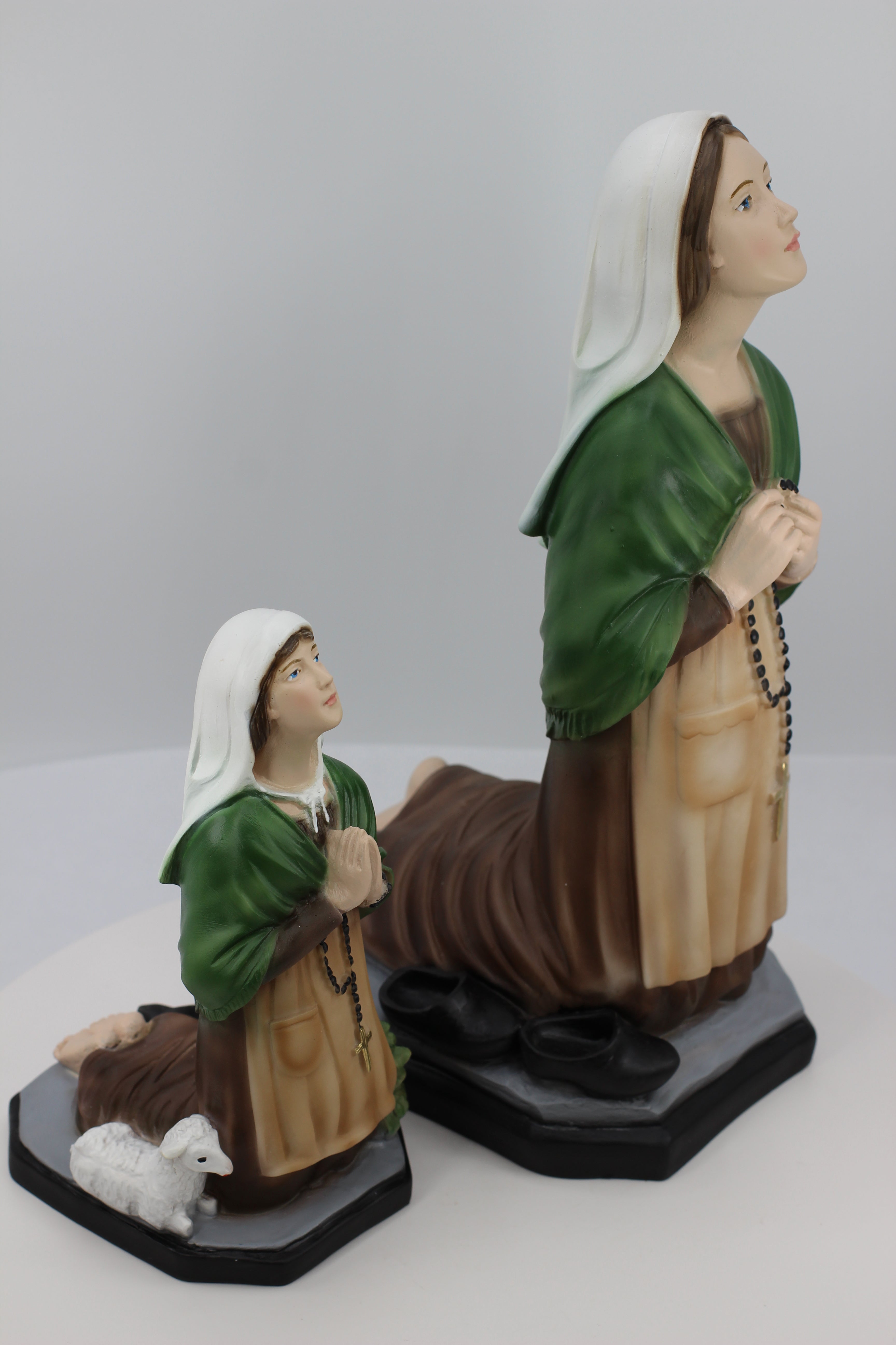 The Faith Gift Shop Saint Bernadette of Lourdes statue - Hand Painted in Italy - Our Tuscany Collection -Estatua de Santa Bernardita