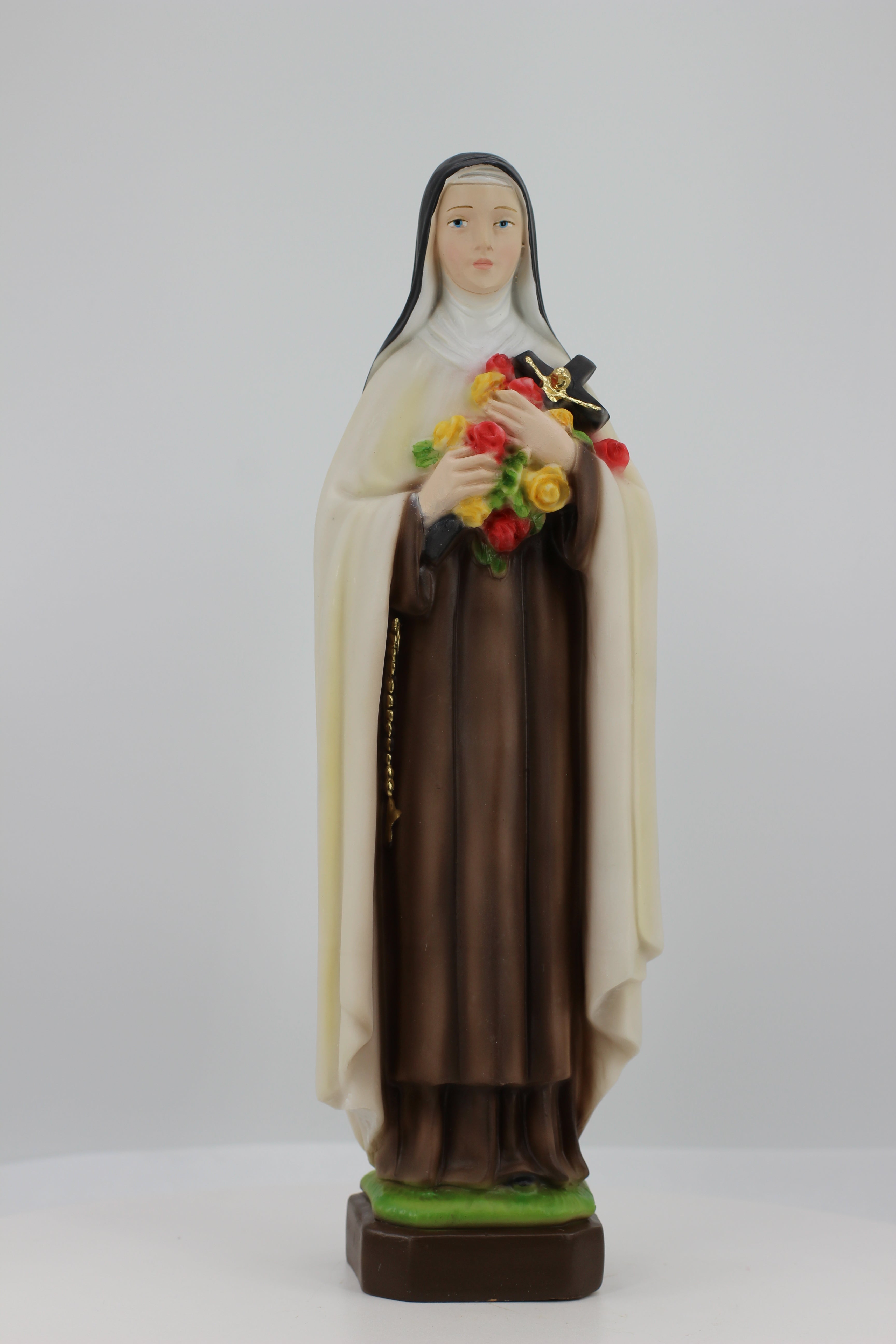 The Faith Gift Shop Saint Theresa of the Little Flowerstatue - Hand Painted in Italy - Our Tuscany Collection -Estatua de Santa Teresita
