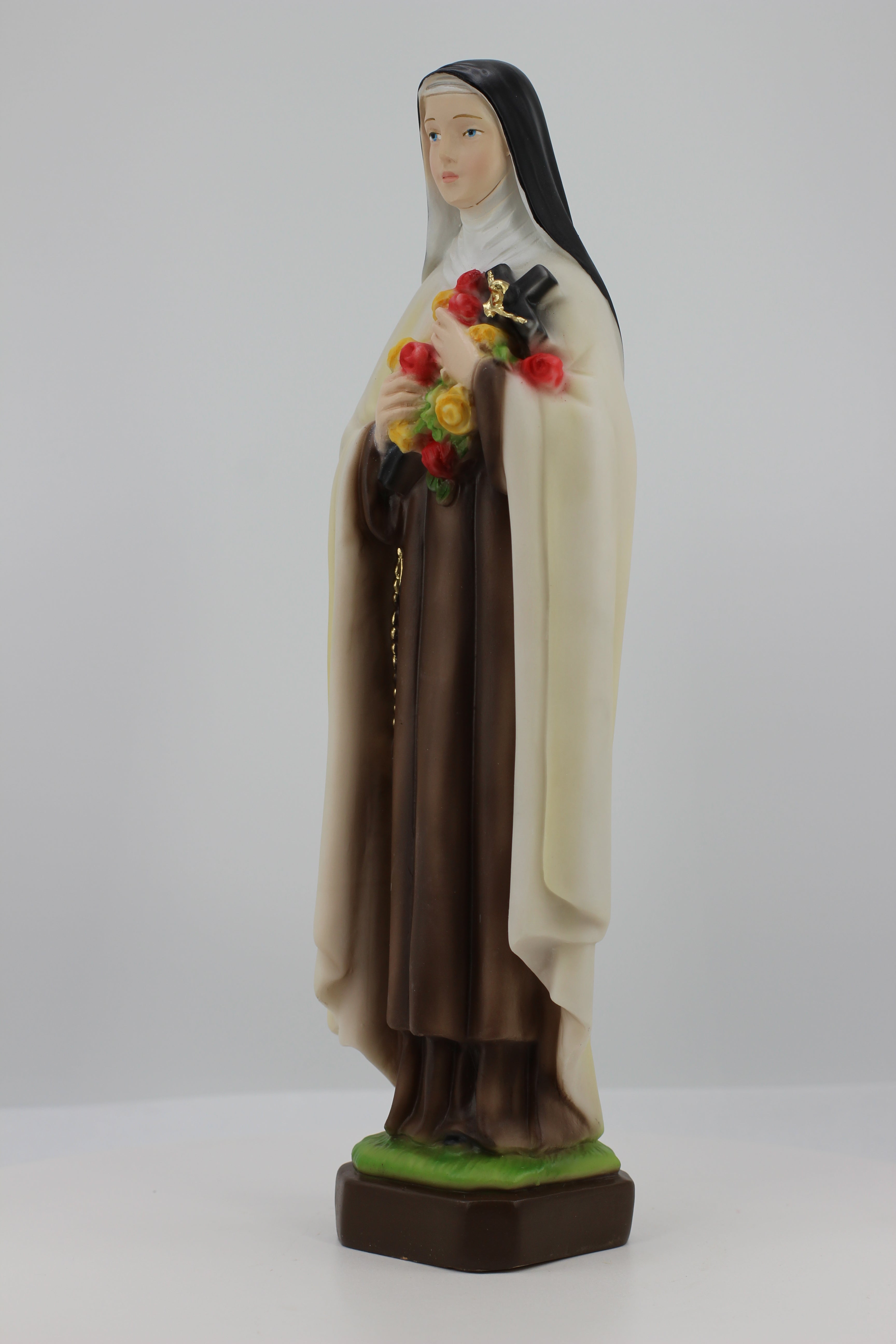 The Faith Gift Shop Saint Theresa of the Little Flowerstatue - Hand Painted in Italy - Our Tuscany Collection -Estatua de Santa Teresita