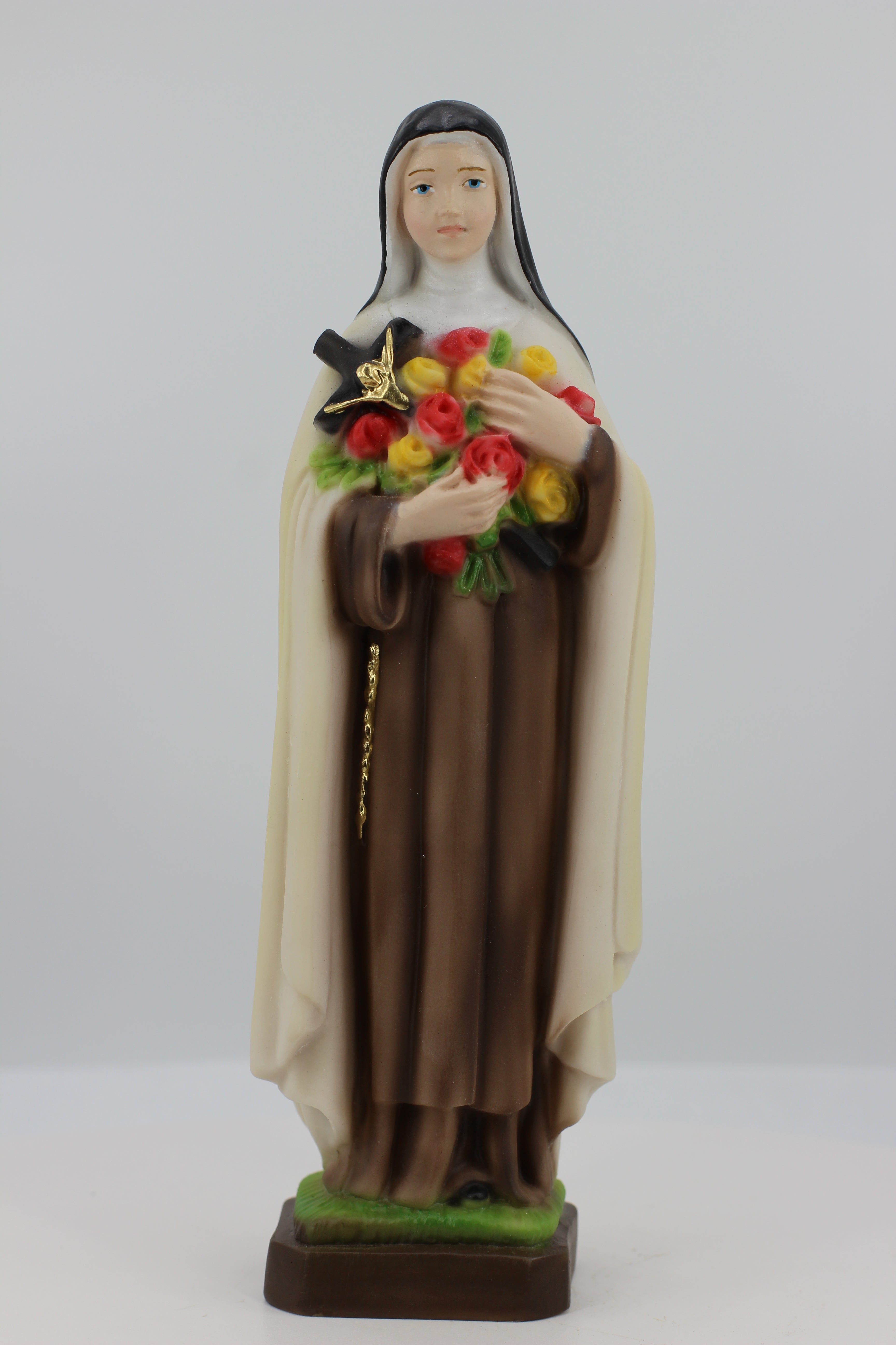 The Faith Gift Shop Saint Theresa of the Little Flowerstatue - Hand Painted in Italy - Our Tuscany Collection -Estatua de Santa Teresita