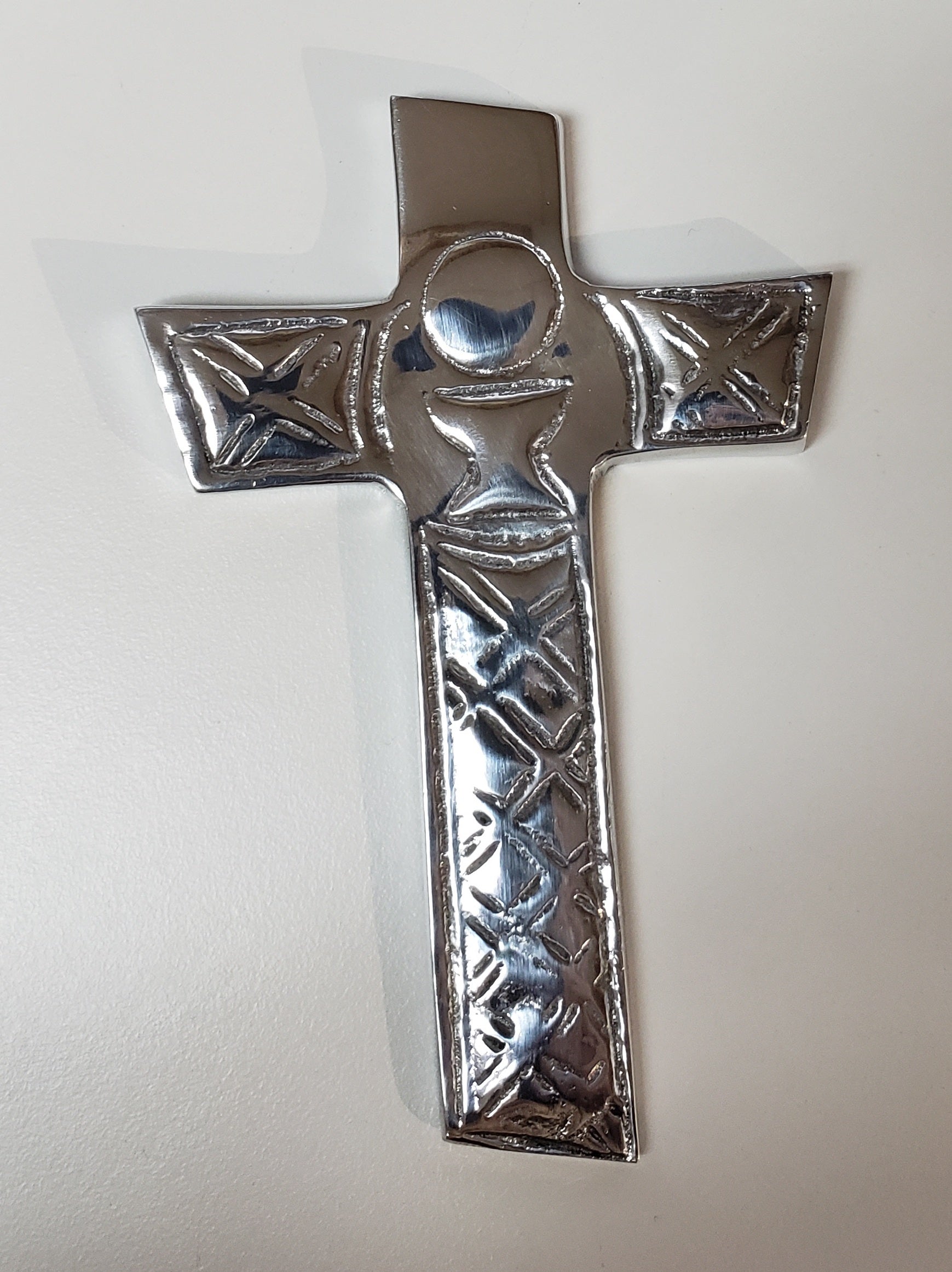 4.5" Pewter Communion Cross