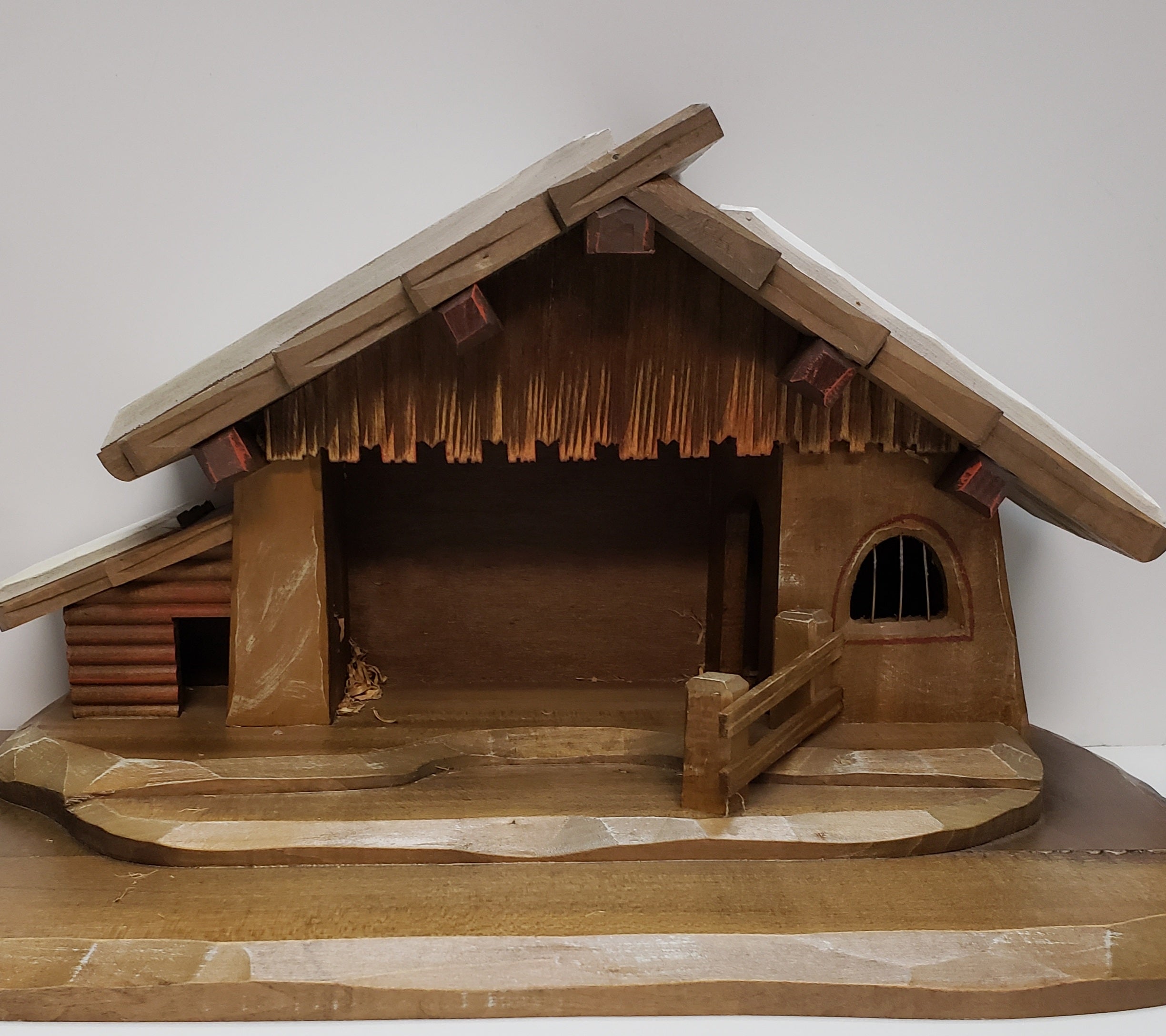 Anri Nativity Wood Carved -Made in Italy