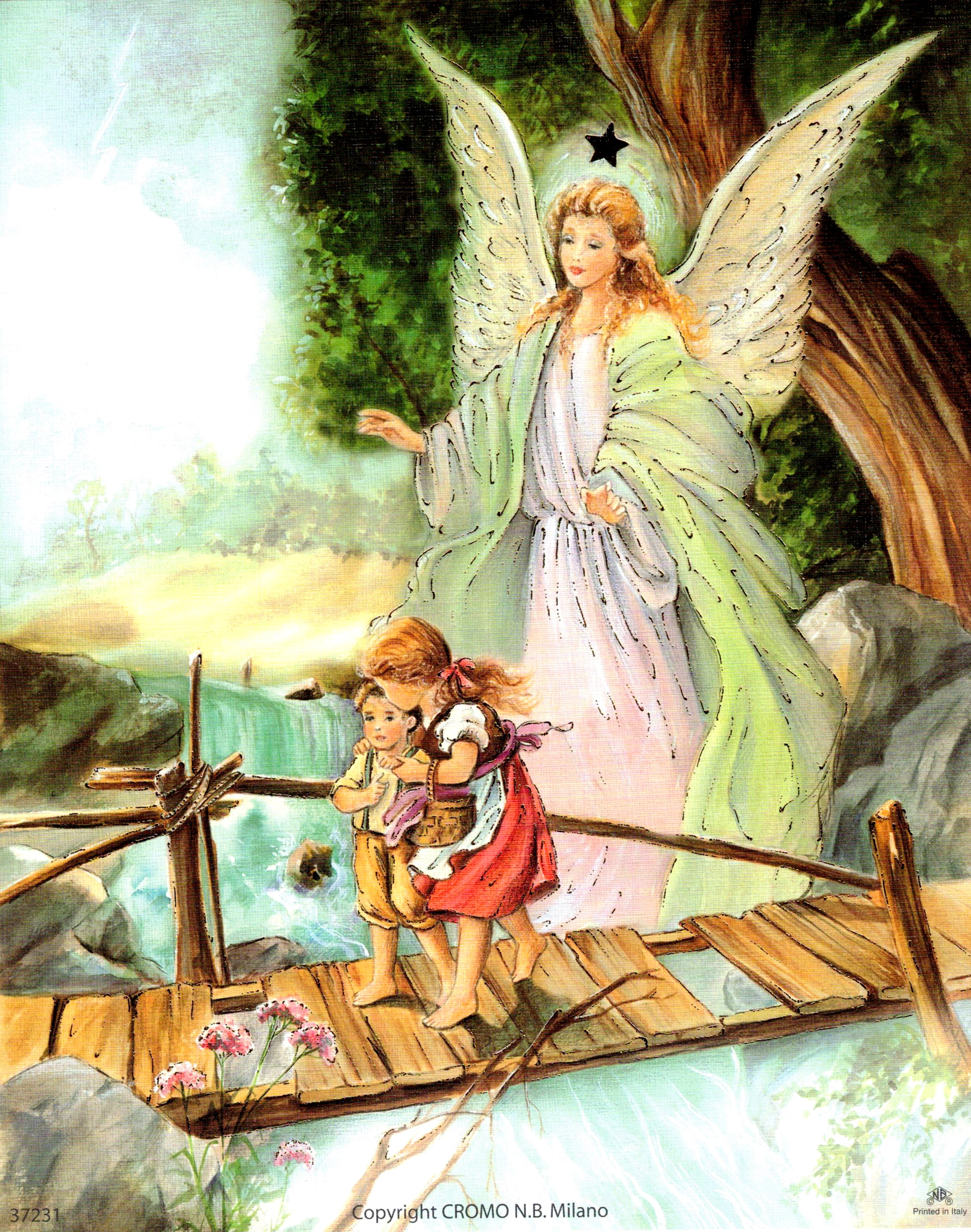 Religious Wall Art, Laminated Print, Unframed, Art Decorative Paper 8" x 10"