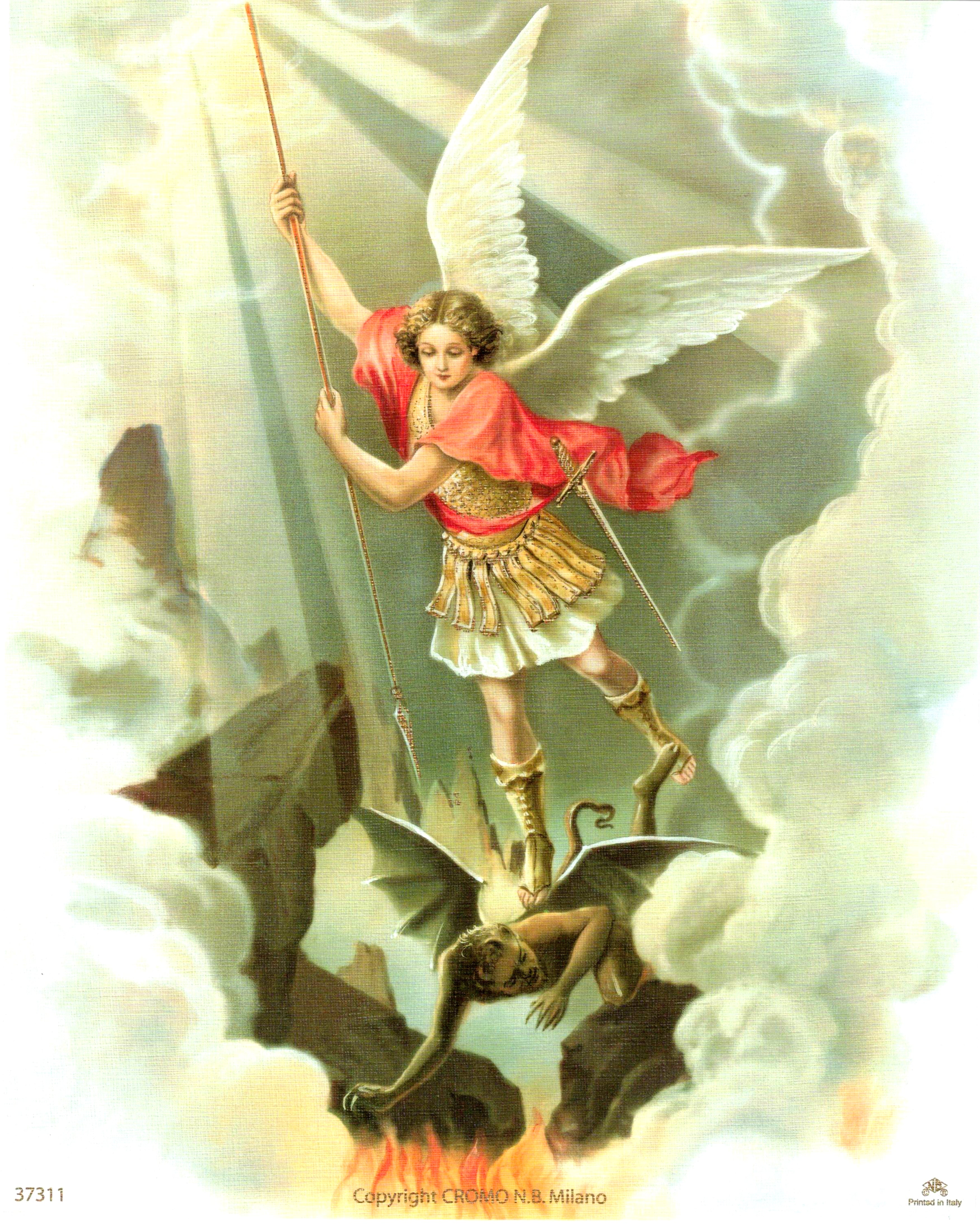 Religious Wall Art, Laminated Print, Unframed, Art Decorative Paper 8" x 10"