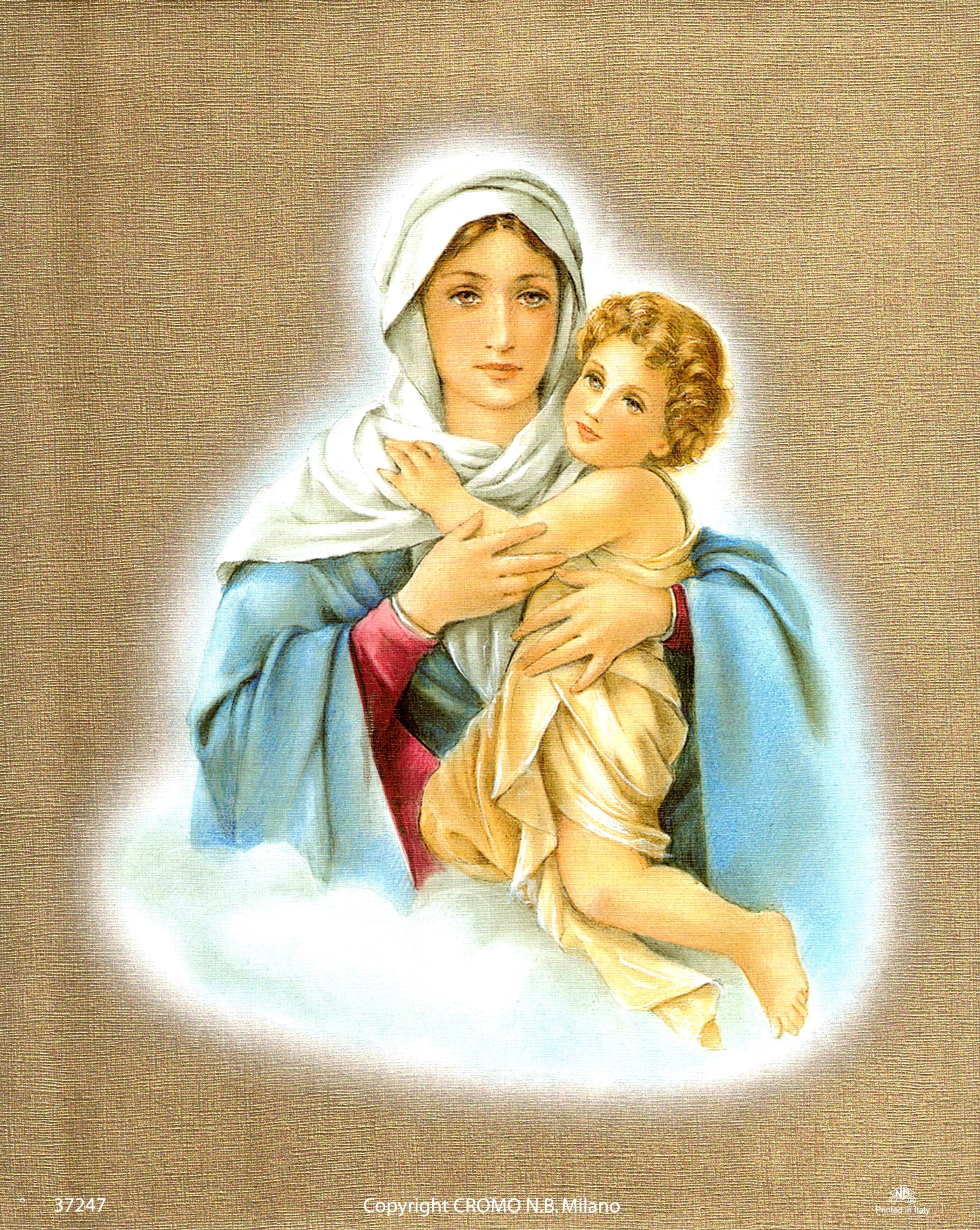 Religious Wall Art, Laminated Print, Unframed, Art Decorative Paper 8" x 10"