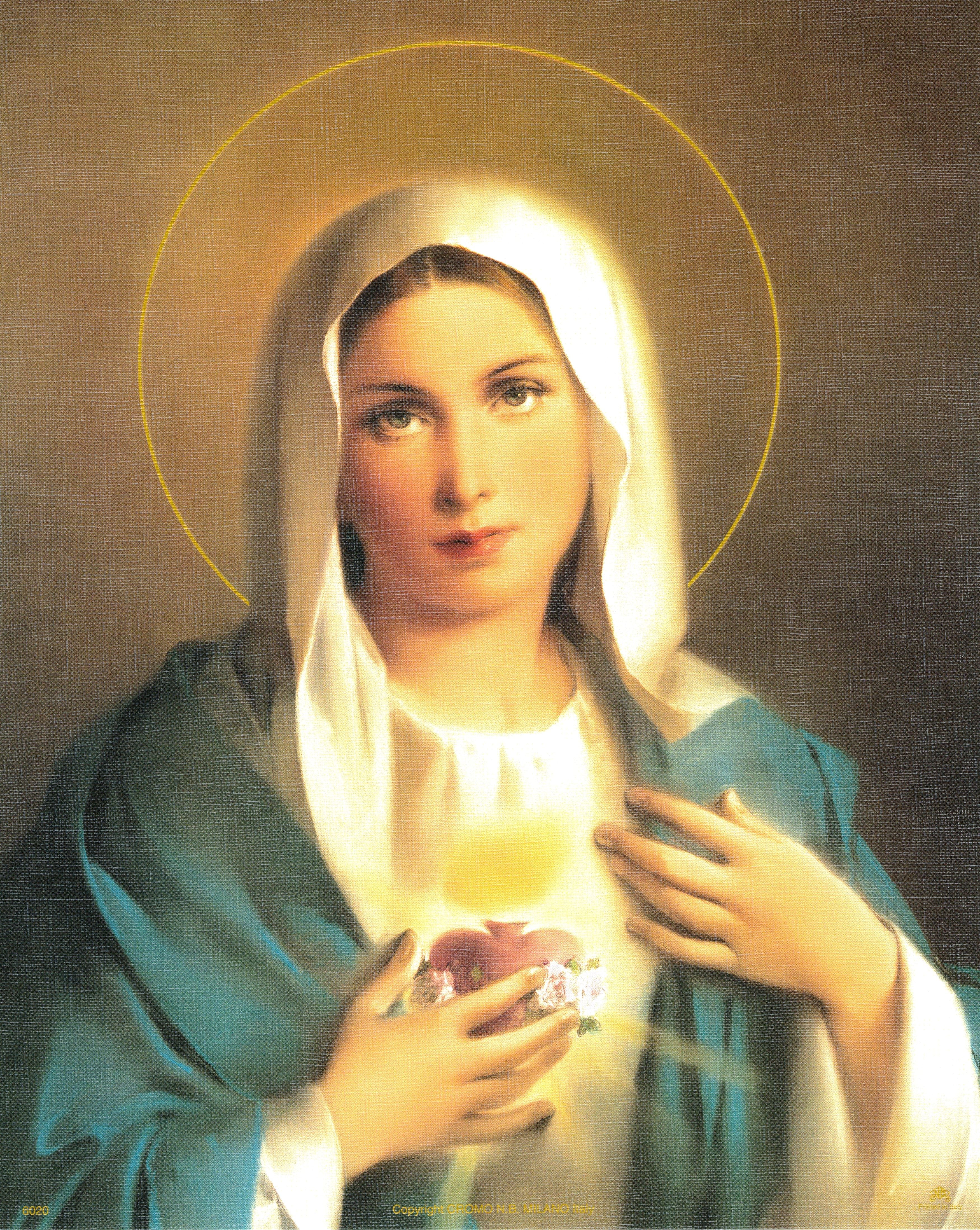 Religious Wall Art, Laminated Print, Unframed, Art Decorative Paper 8" x 10"